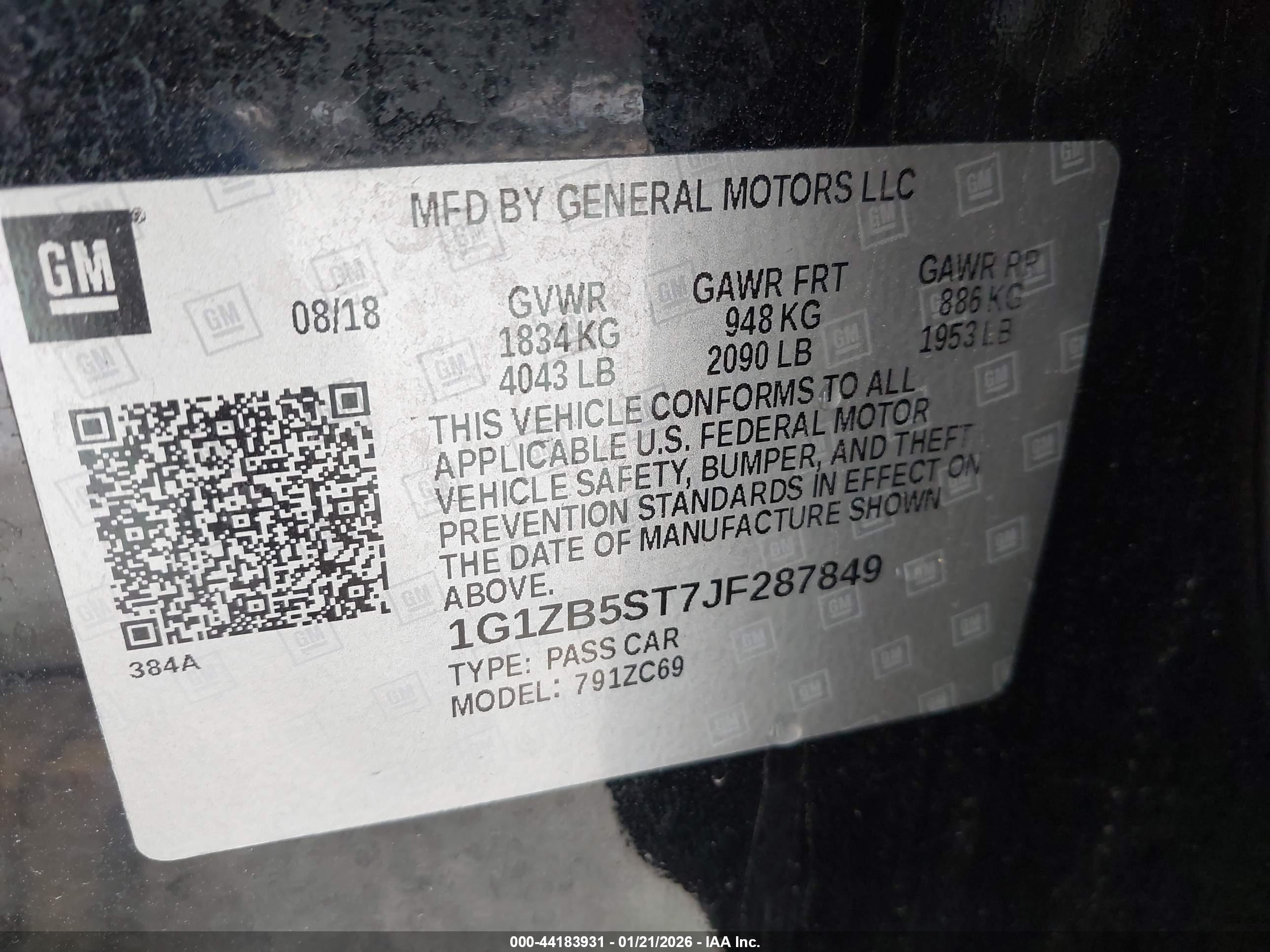 CHEVROLET MALIBU image 9