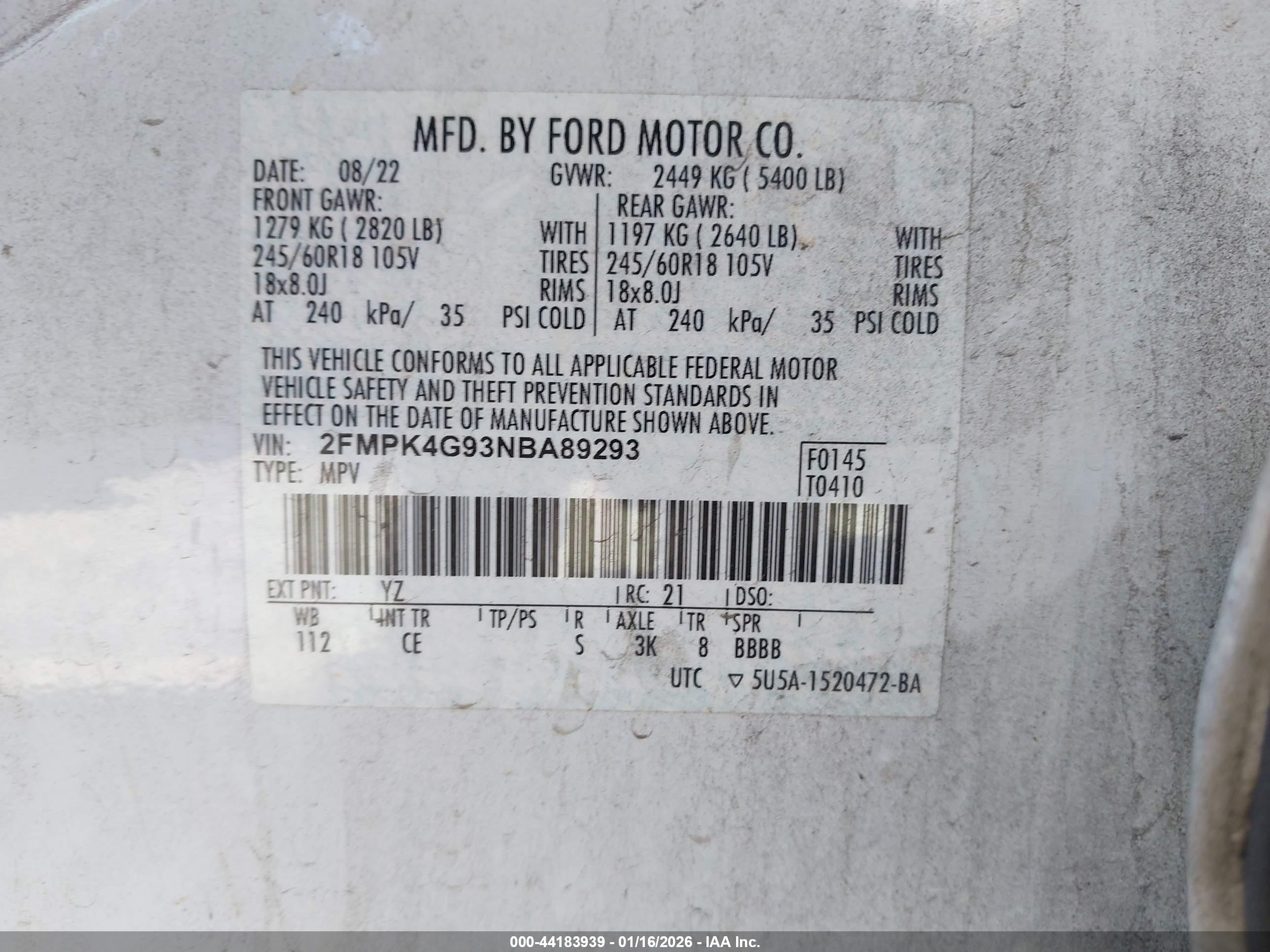 FORD EDGE image 9