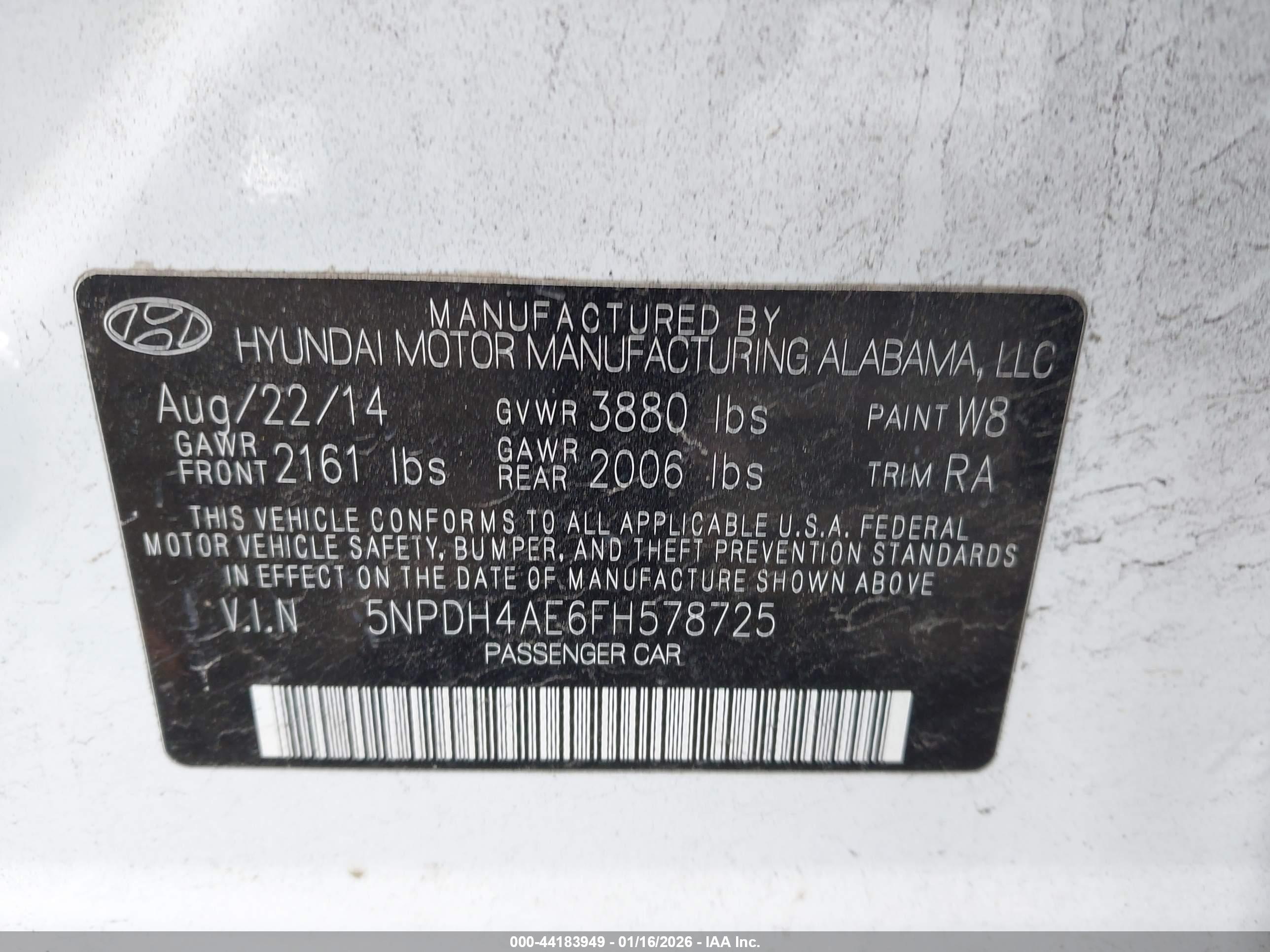 HYUNDAI ELANTRA image 9