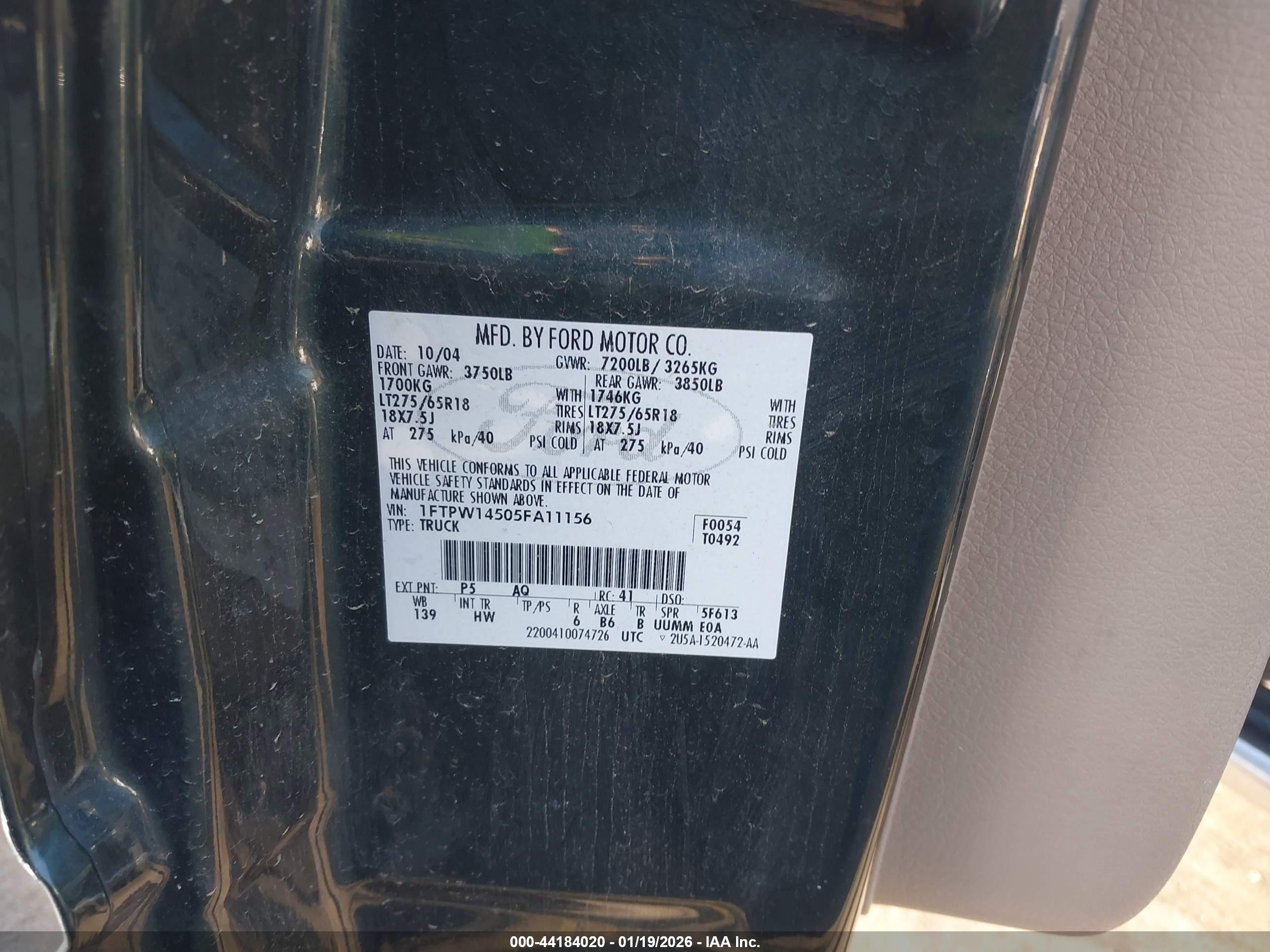 FORD F-150 image 9