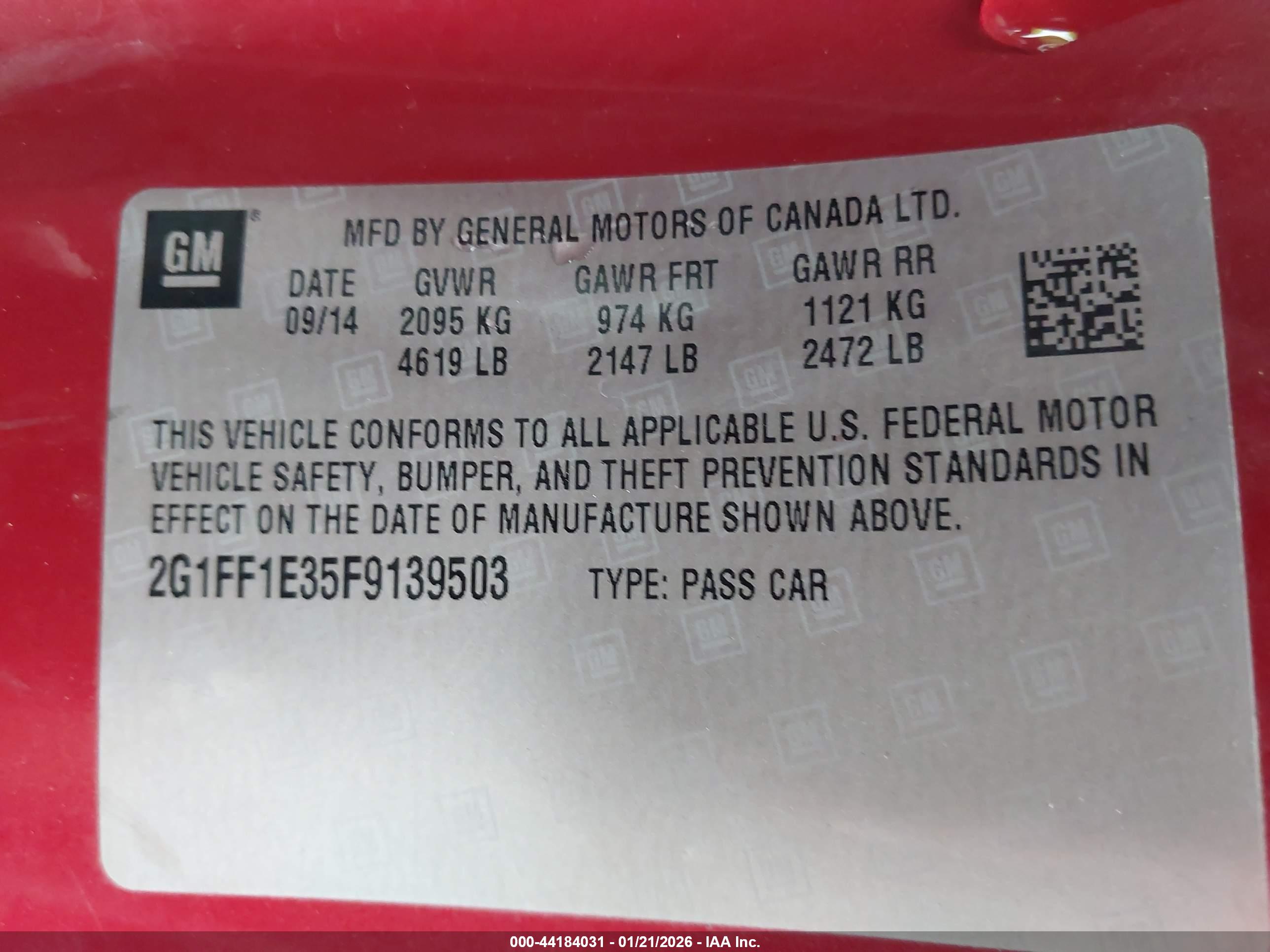 CHEVROLET CAMARO image 9