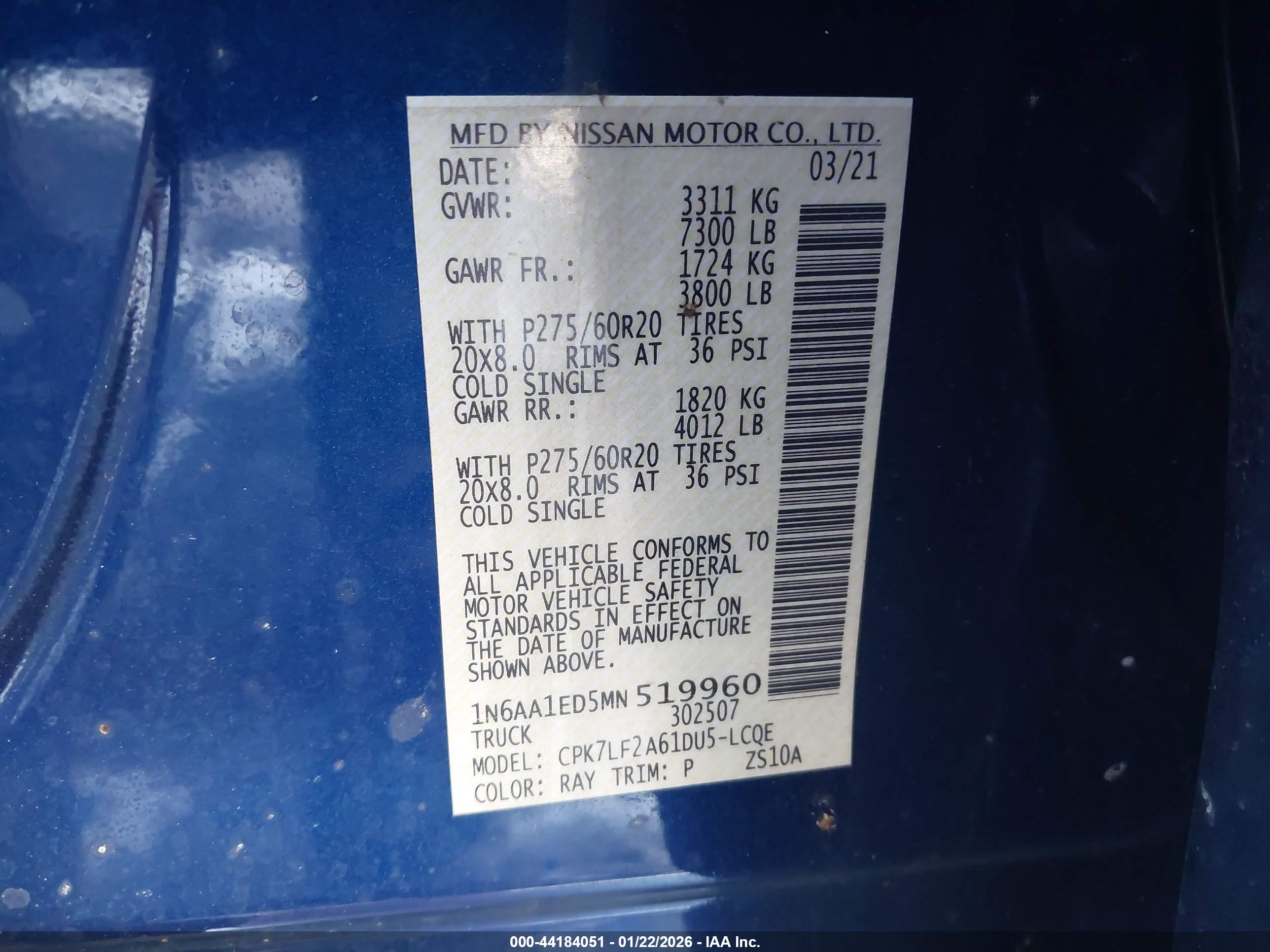 NISSAN TITAN image 9