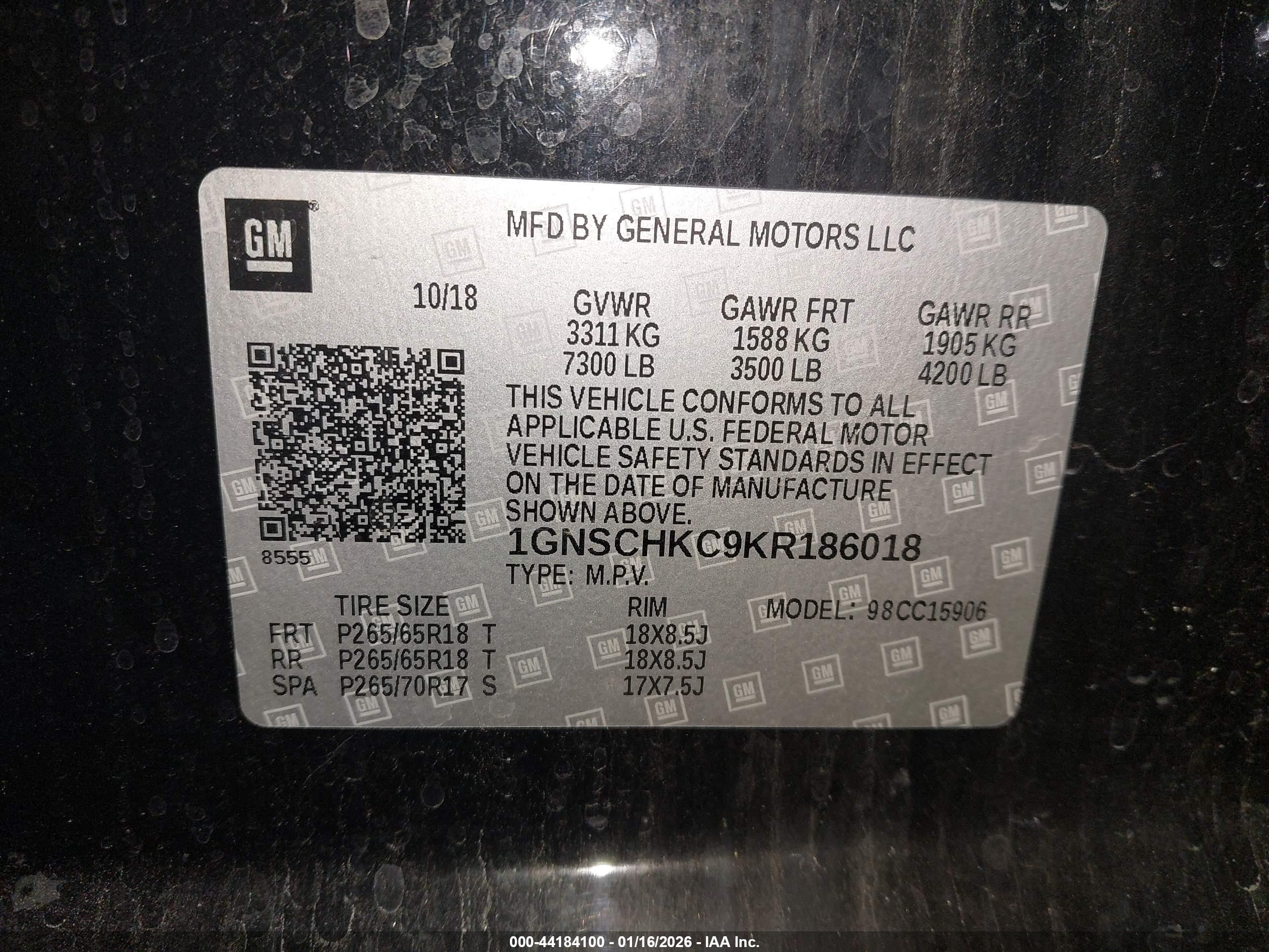 CHEVROLET SUBURBAN image 9