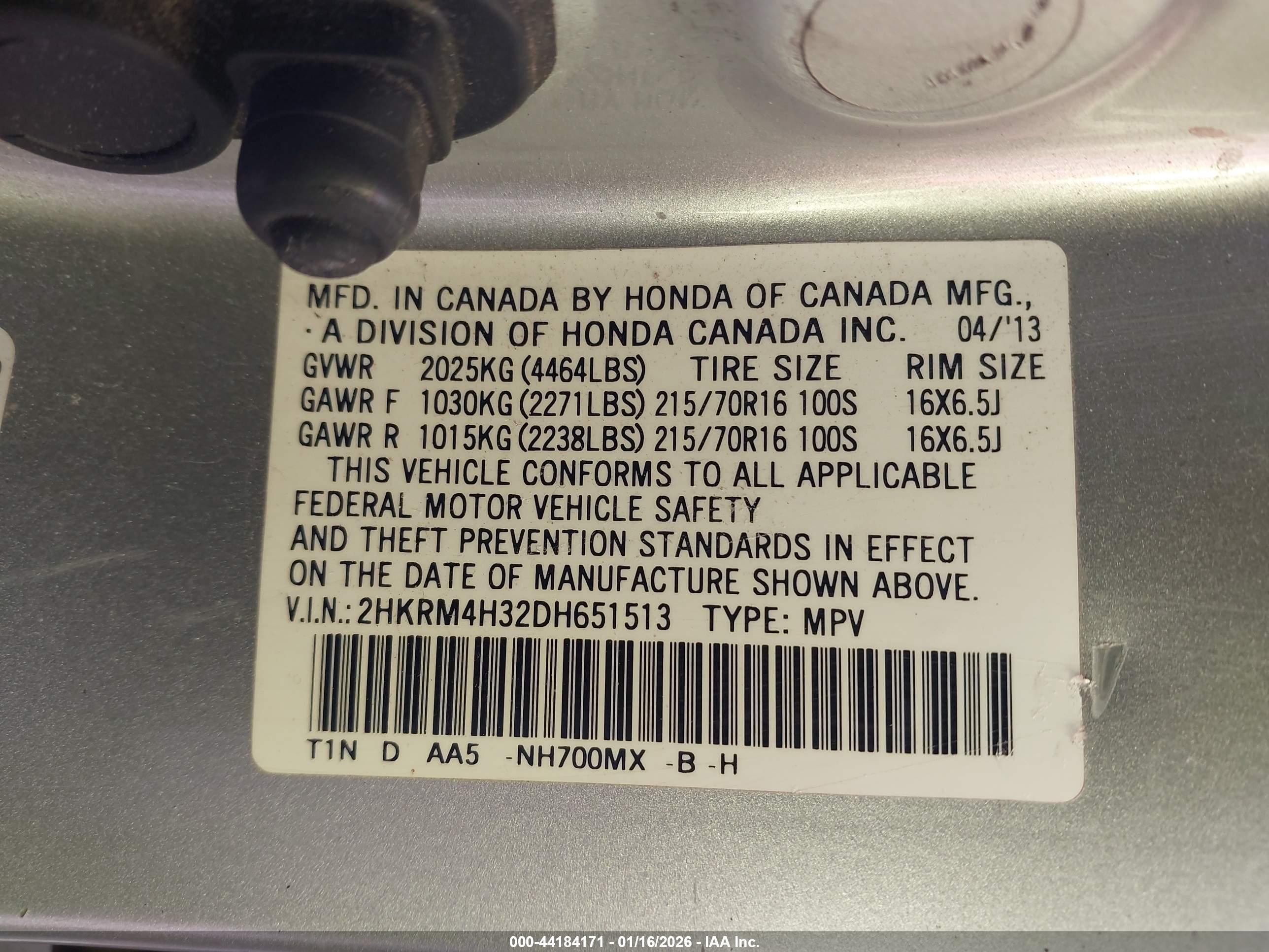 HONDA CR-V image 9