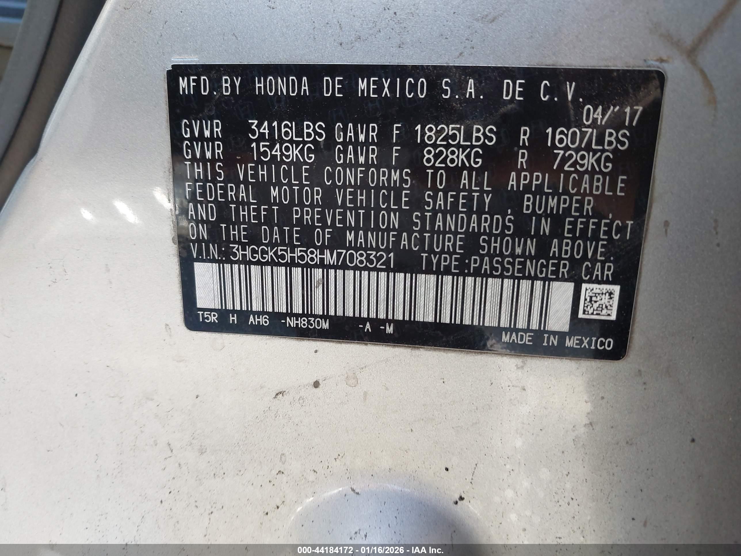 HONDA FIT image 9