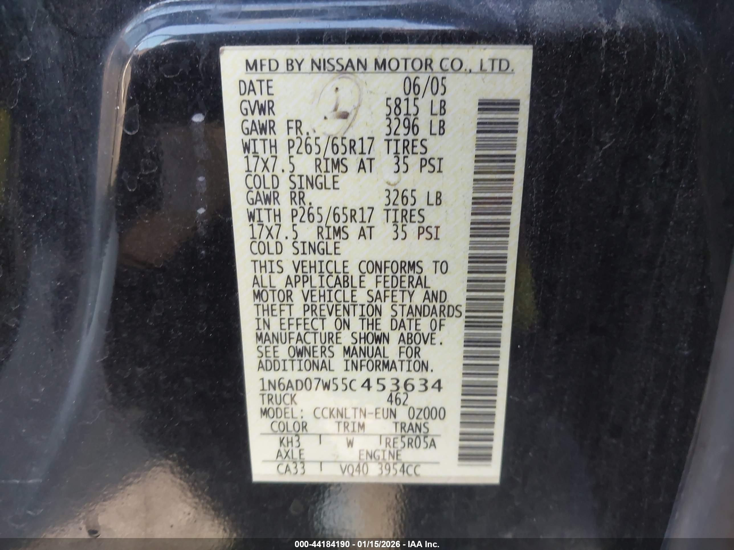 NISSAN FRONTIER image 9