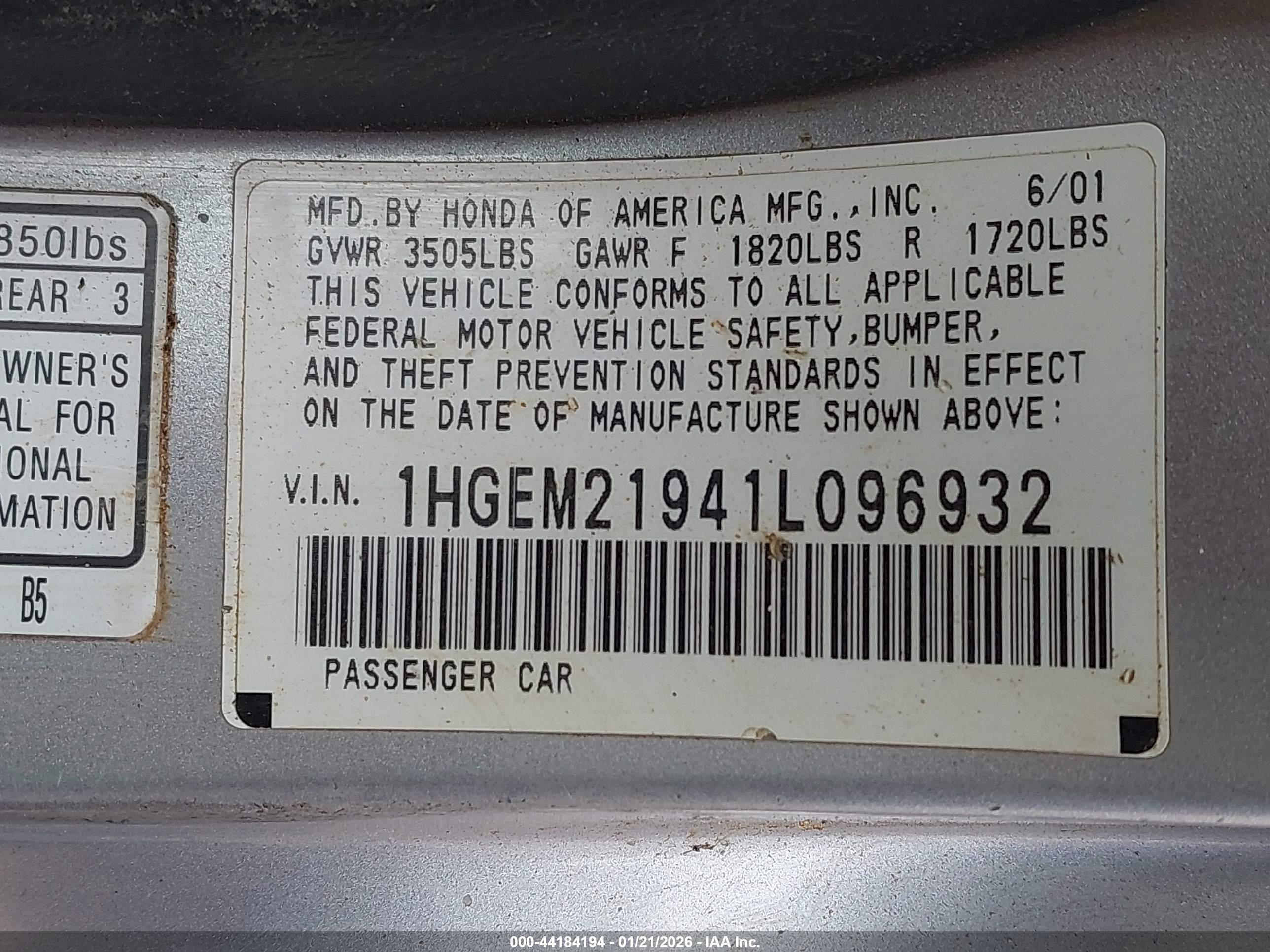 HONDA CIVIC image 9
