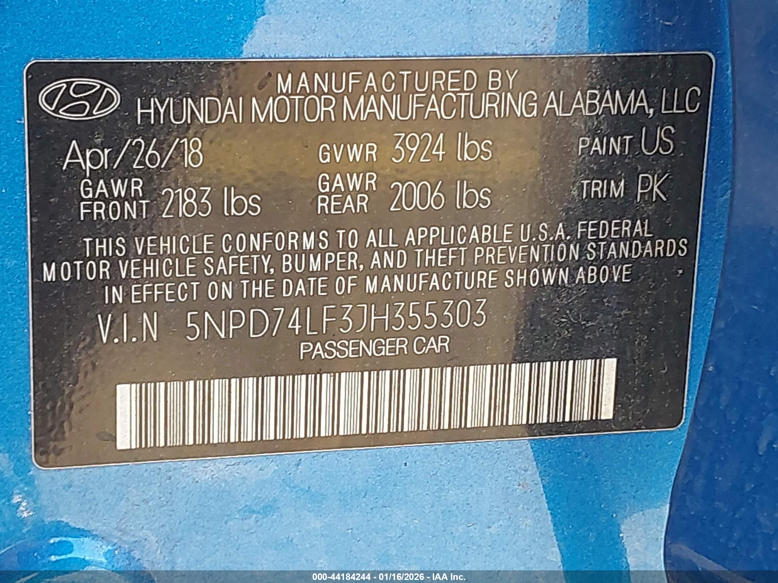 HYUNDAI ELANTRA image 9