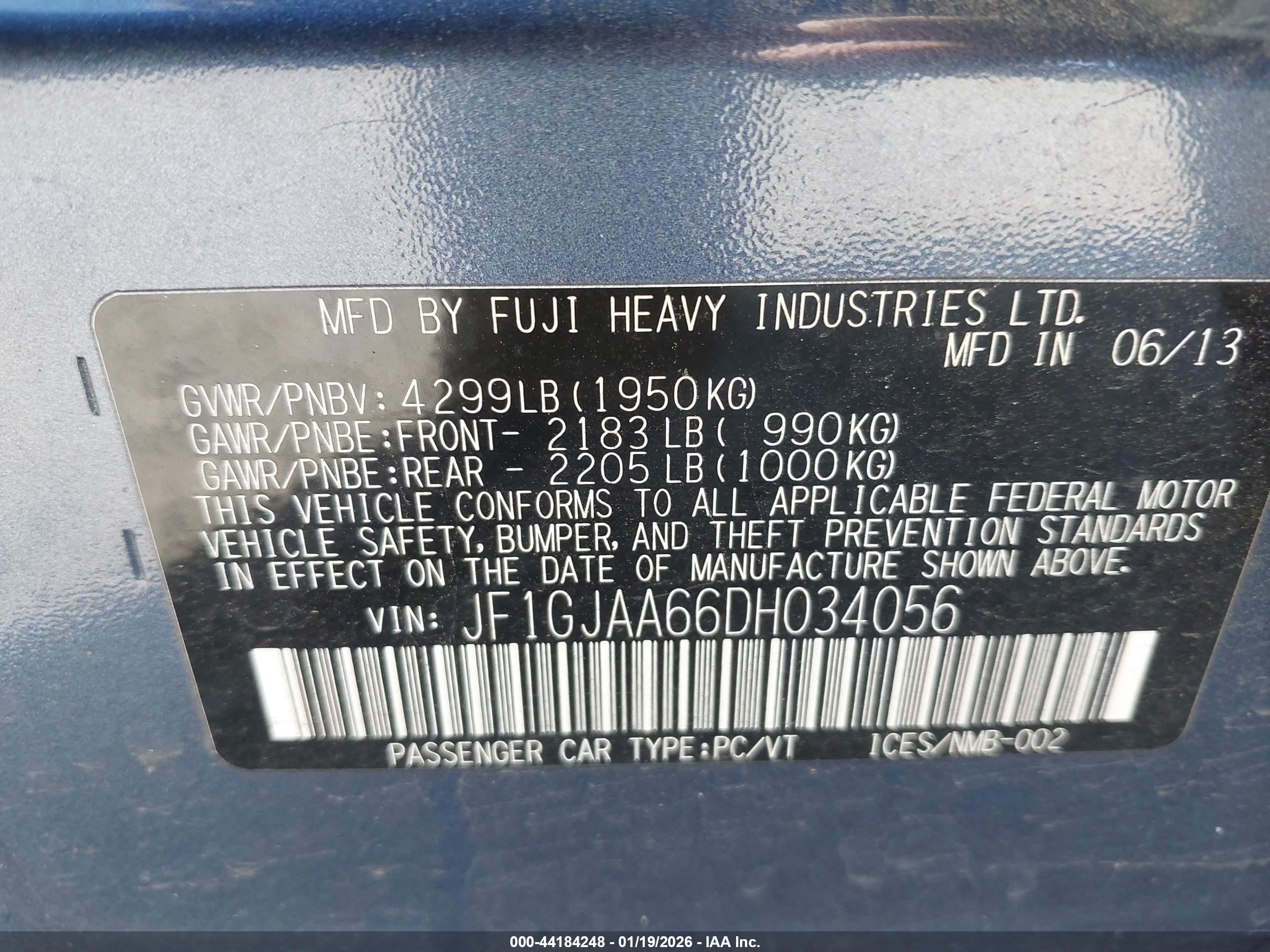 SUBARU IMPREZA image 9