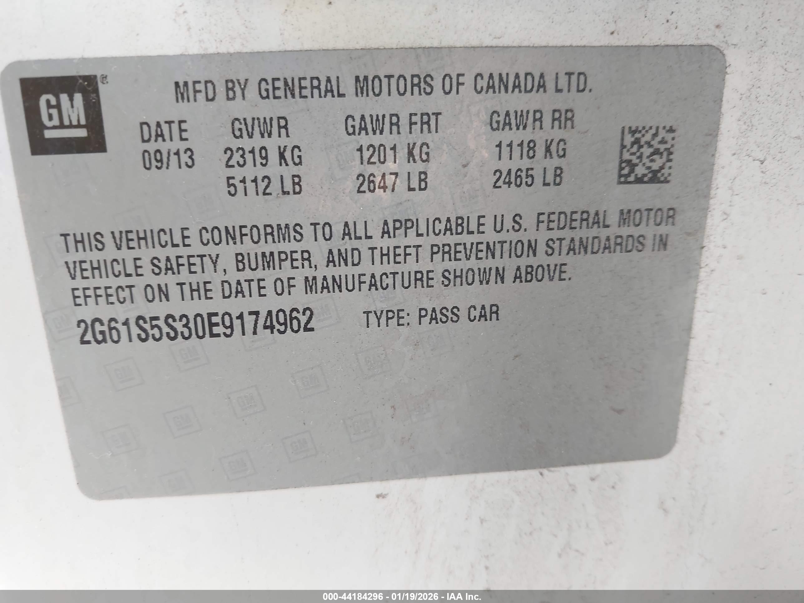 CADILLAC XTS image 9