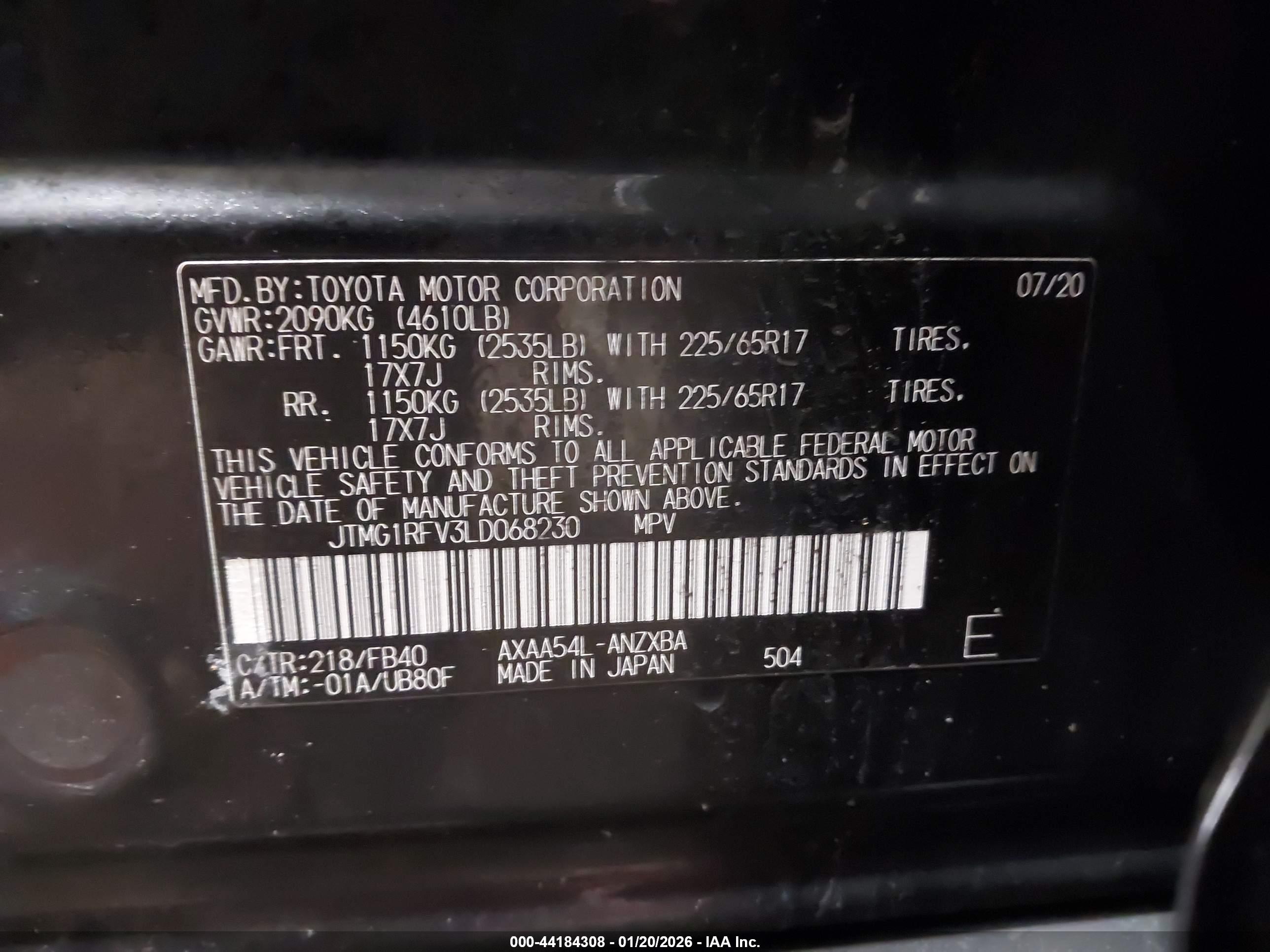 TOYOTA RAV4 image 9