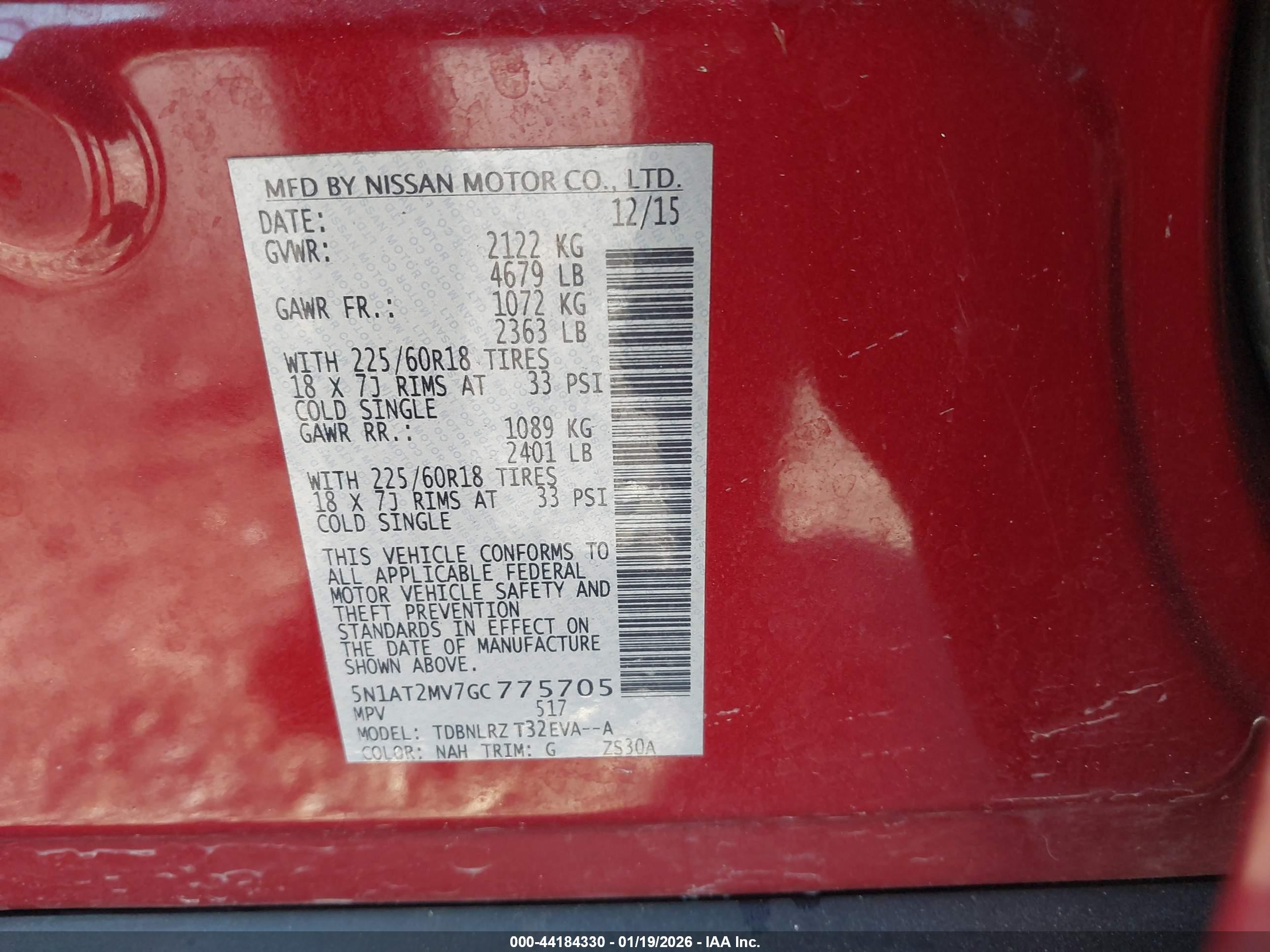NISSAN ROGUE image 9