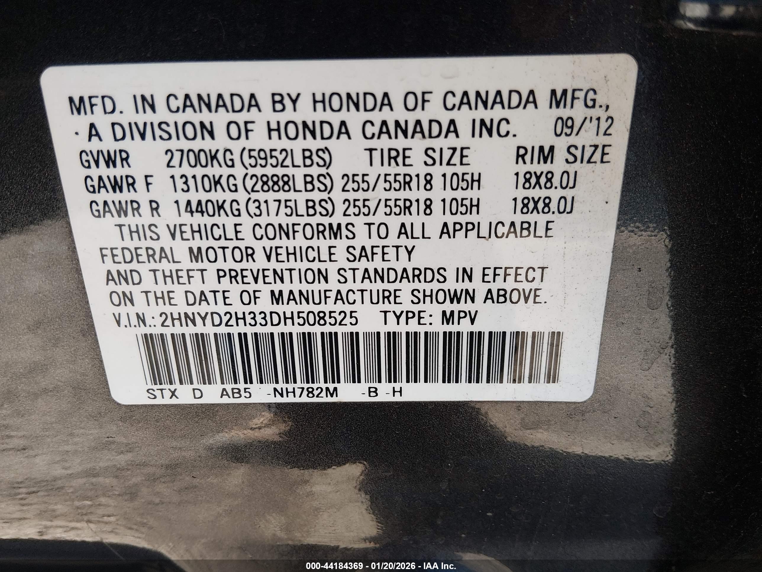ACURA MDX image 9