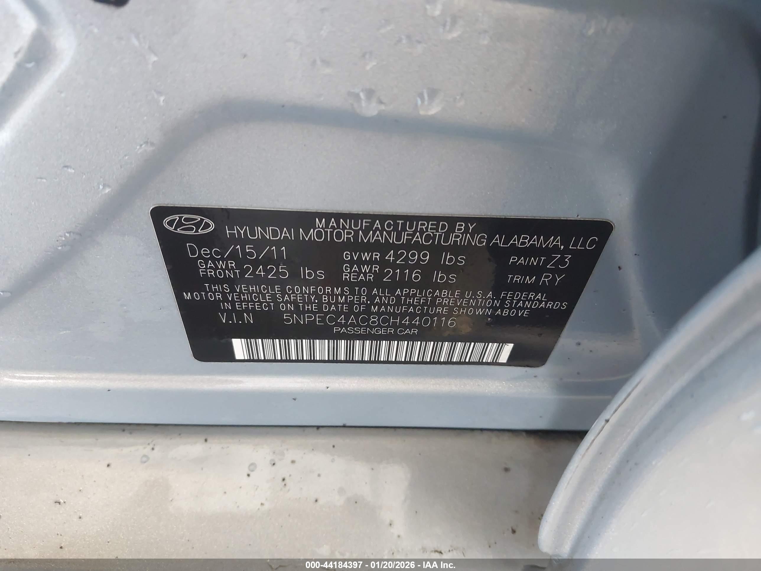 HYUNDAI SONATA image 9