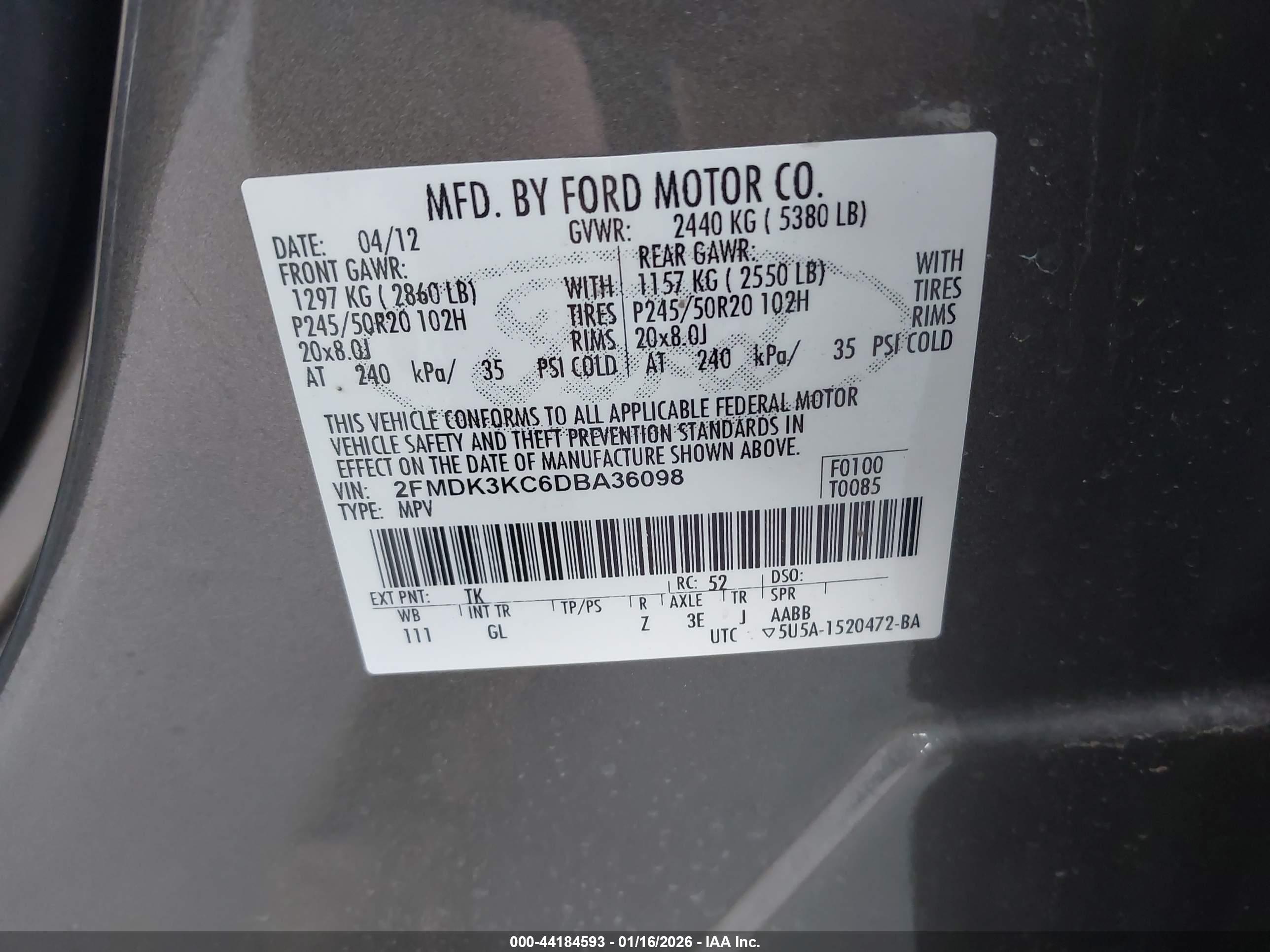 FORD EDGE image 9