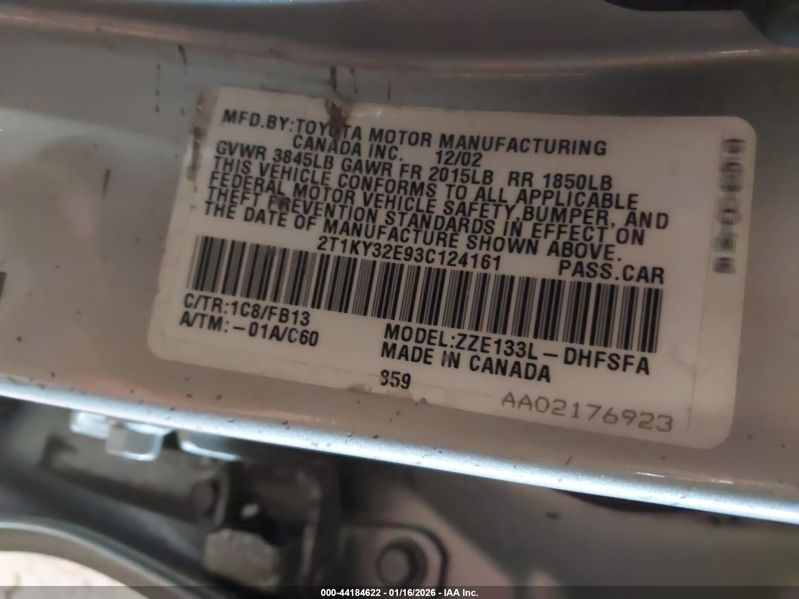 TOYOTA MATRIX image 9
