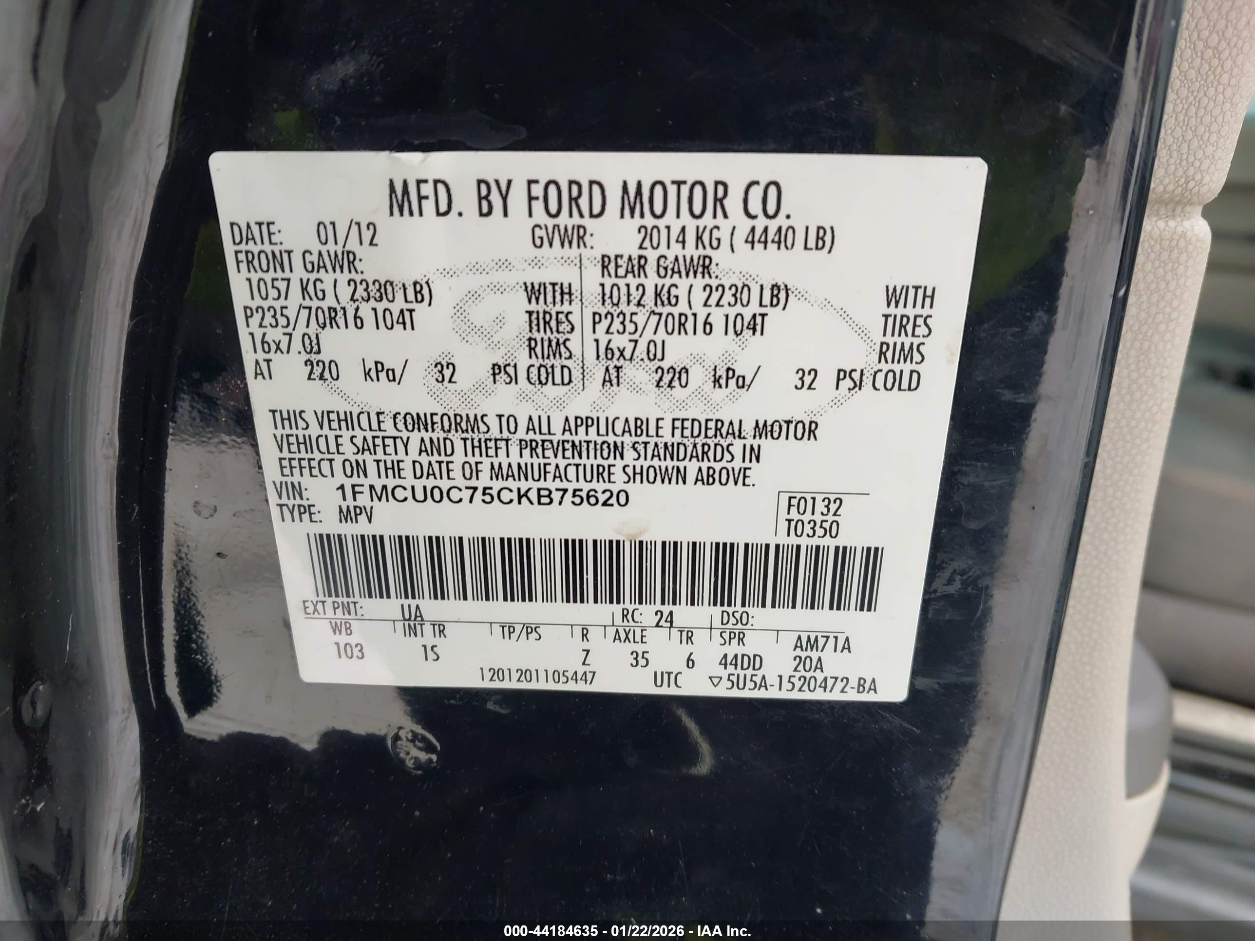 FORD ESCAPE image 9