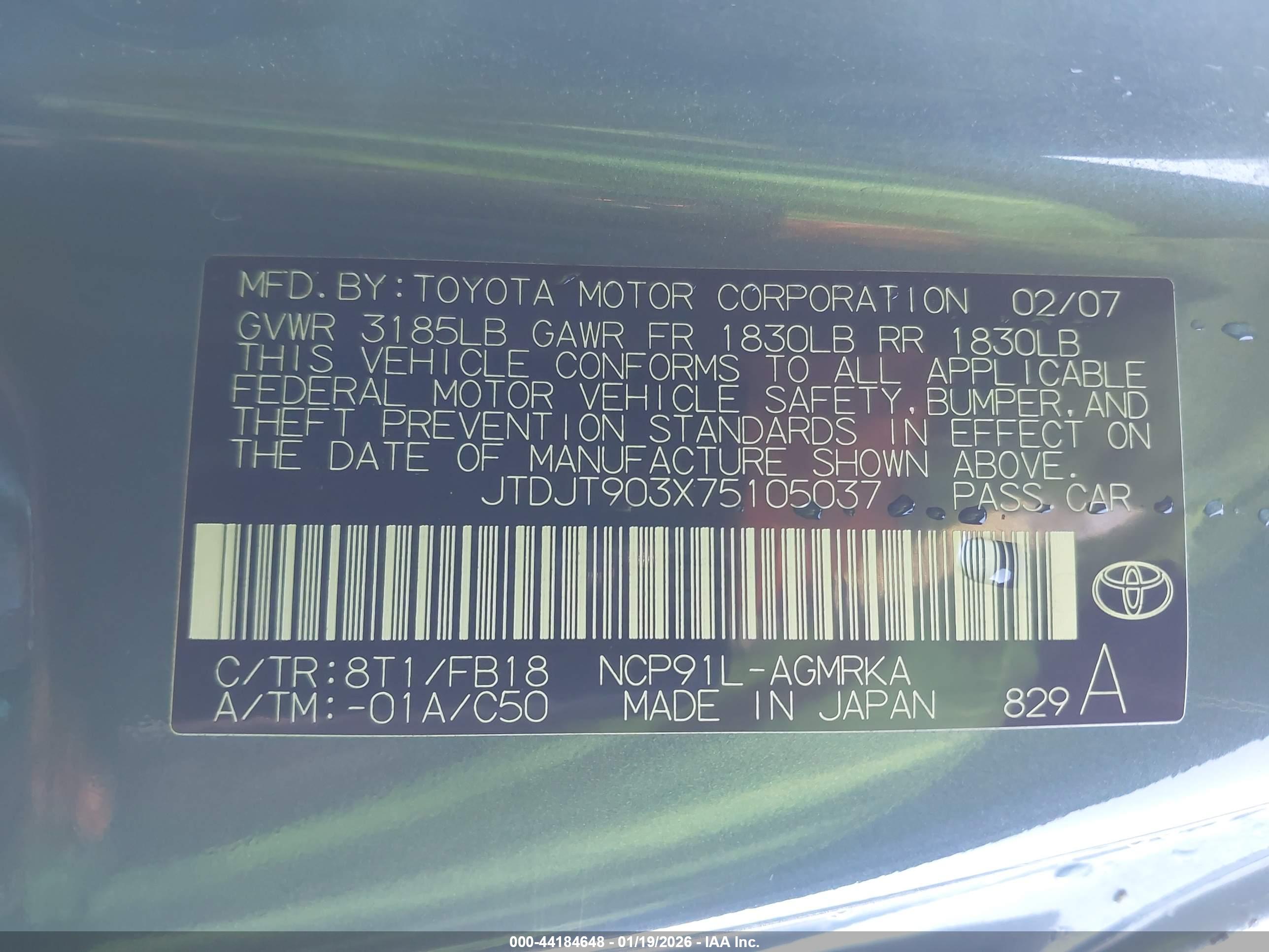 TOYOTA YARIS image 9