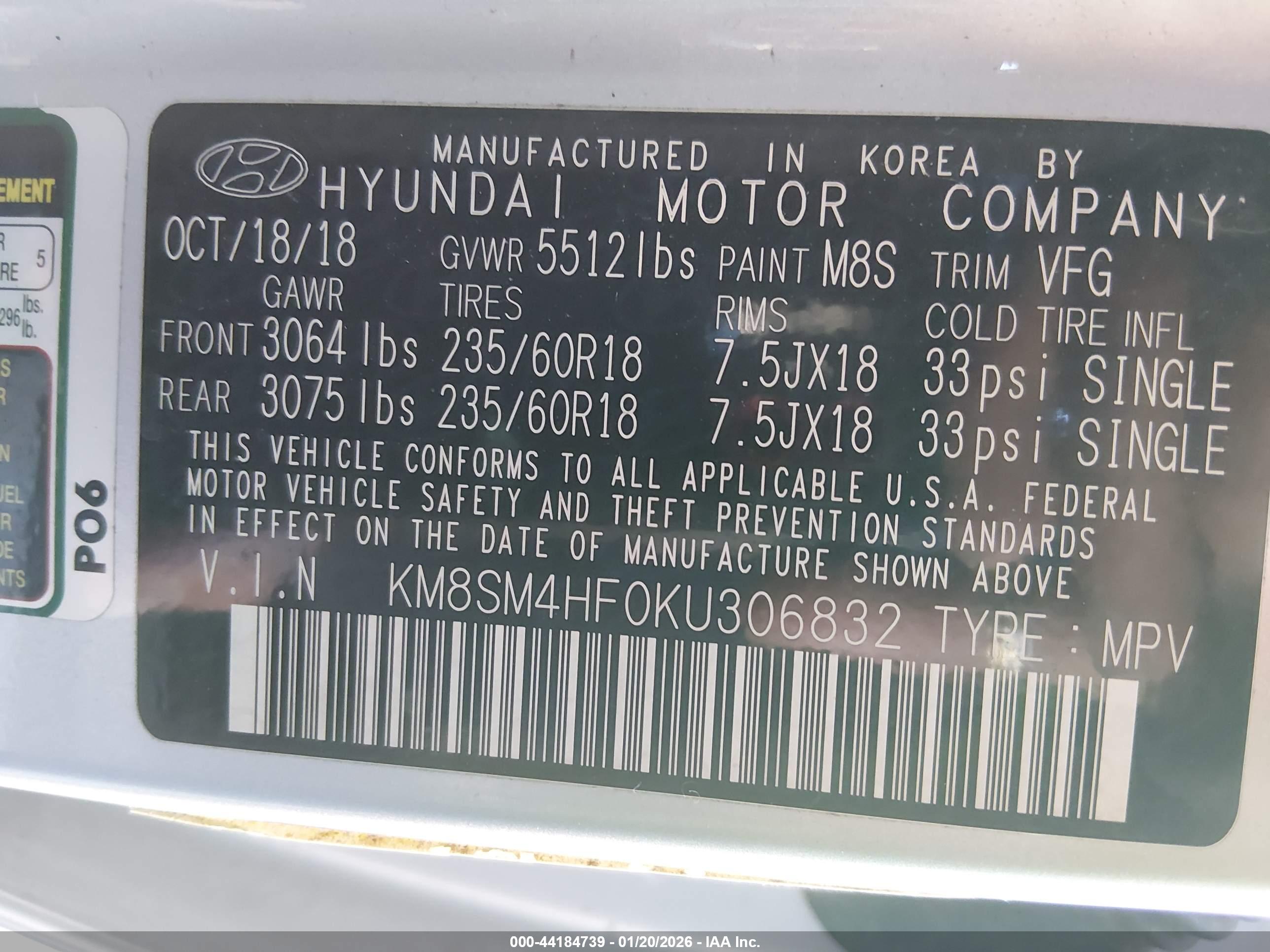 HYUNDAI SANTA image 9