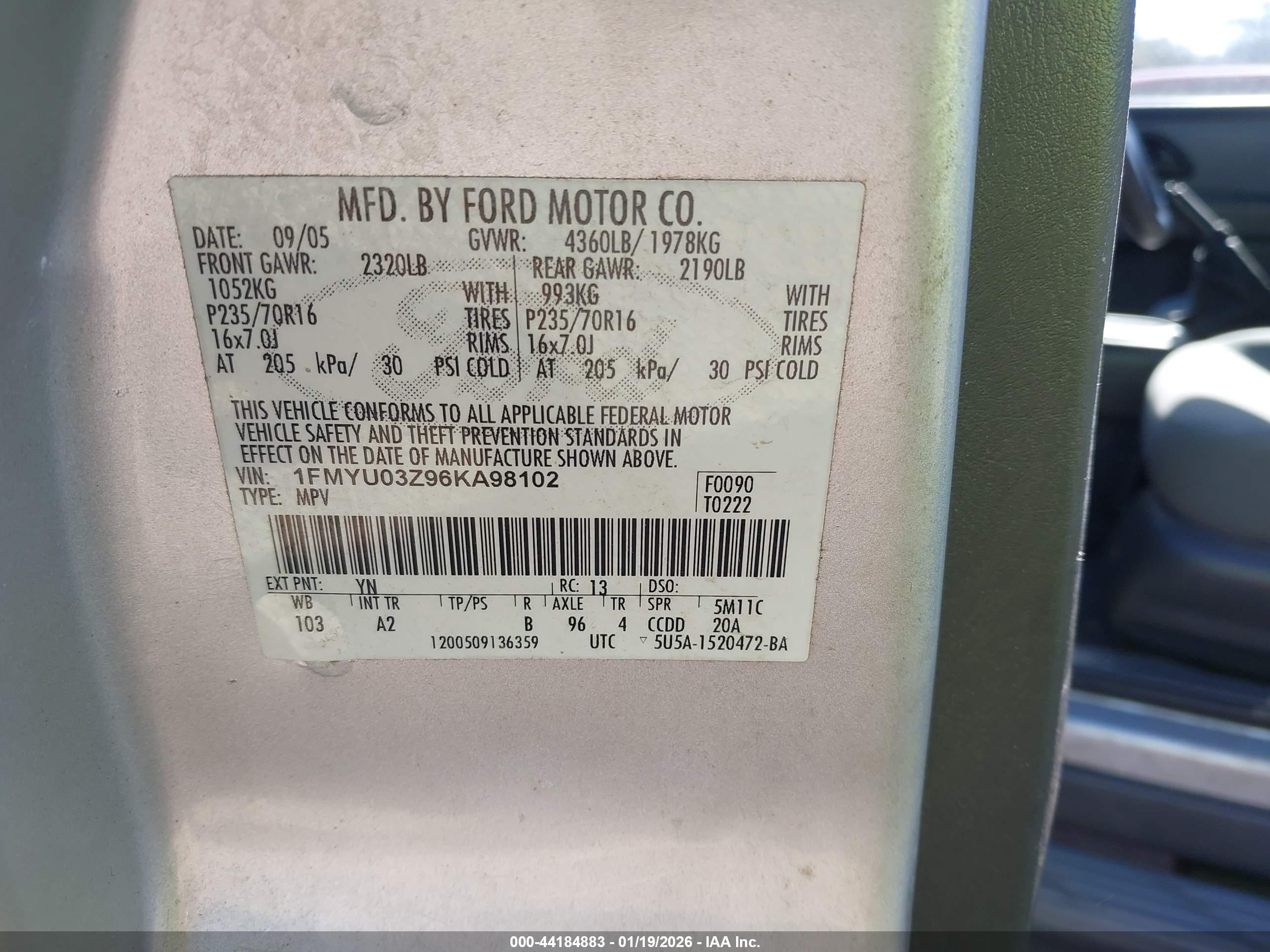 FORD ESCAPE image 9