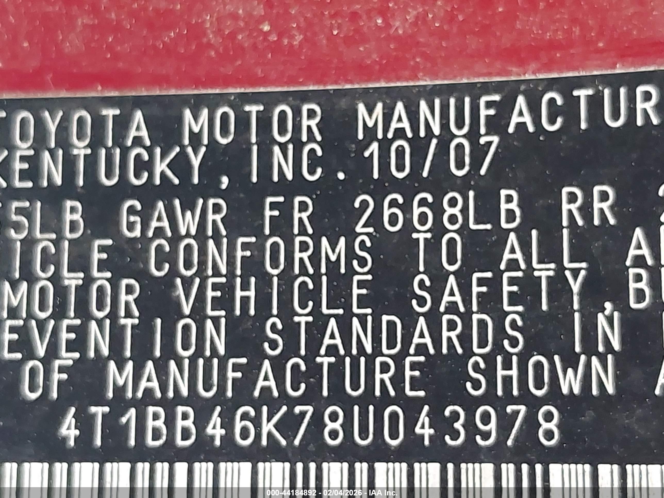 TOYOTA CAMRY image 9