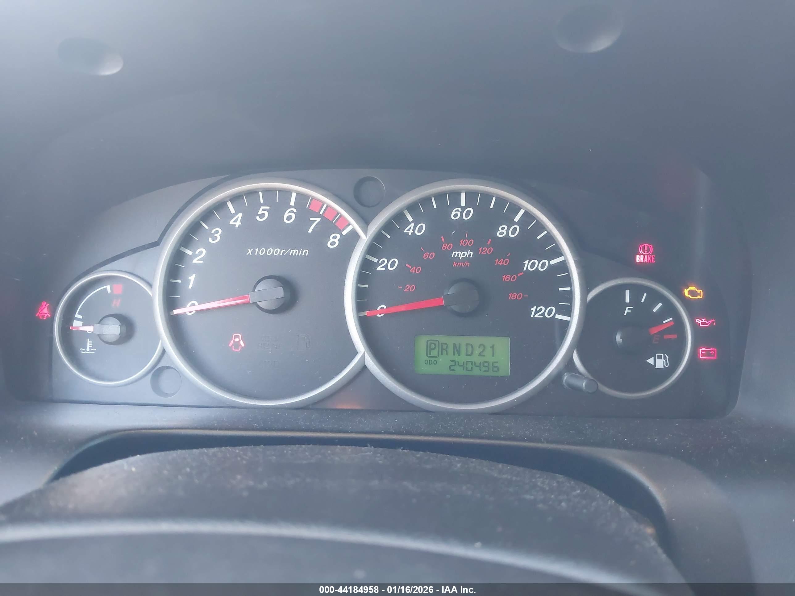 MAZDA TRIBUTE image 7