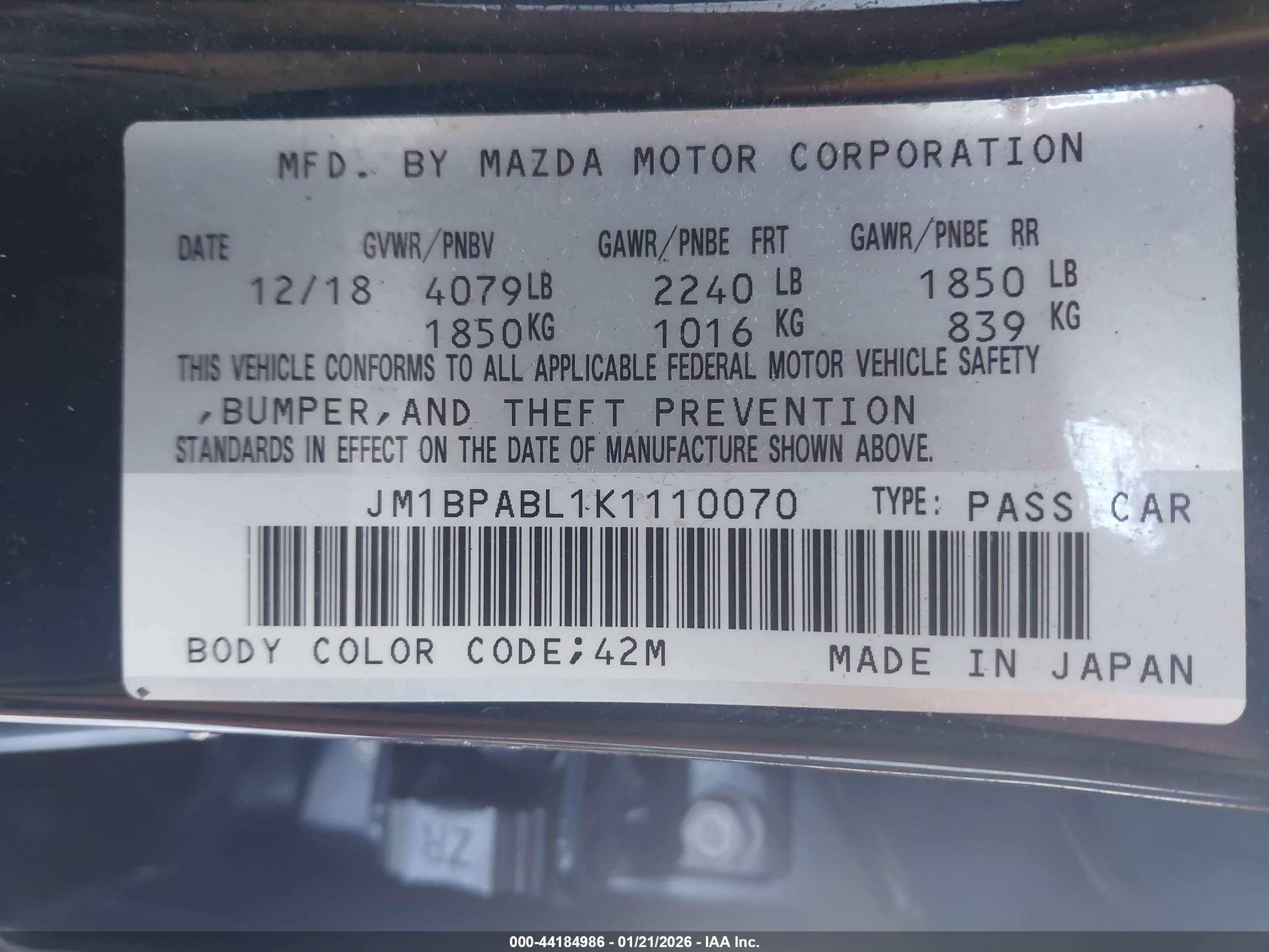 MAZDA MAZDA3 image 9