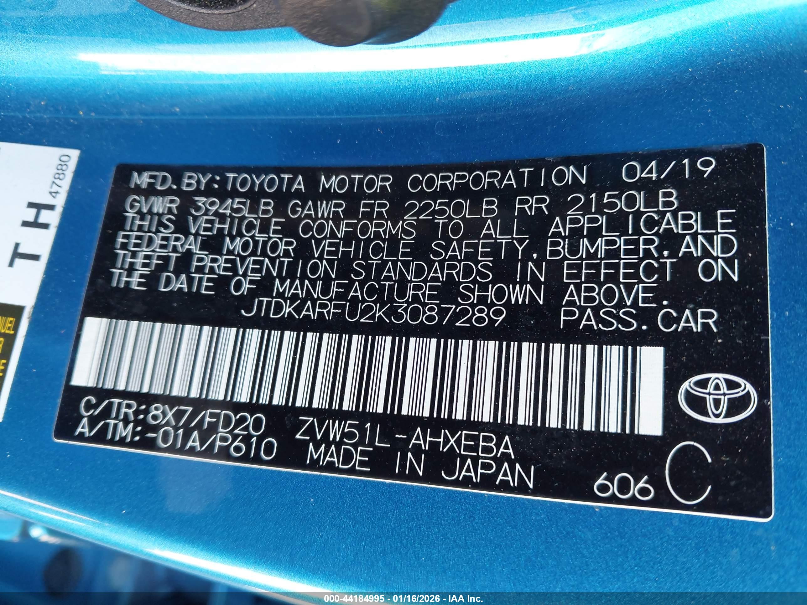 TOYOTA PRIUS image 9