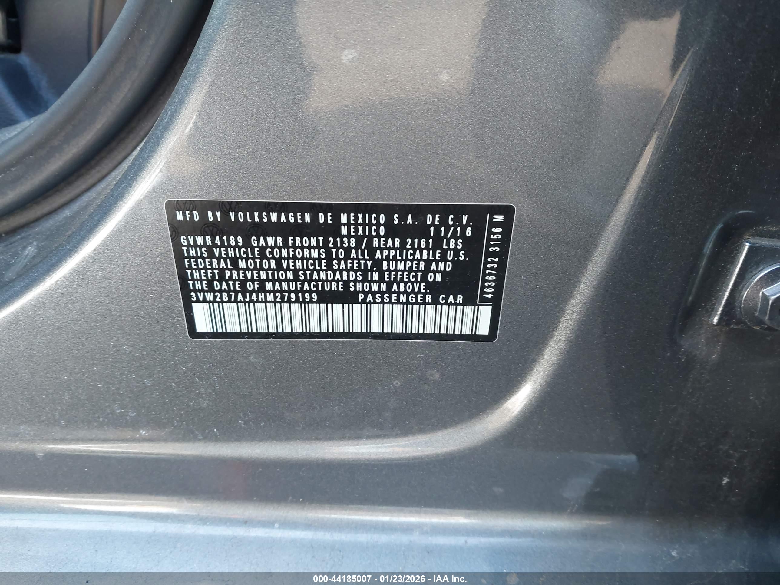 VOLKSWAGEN JETTA image 9
