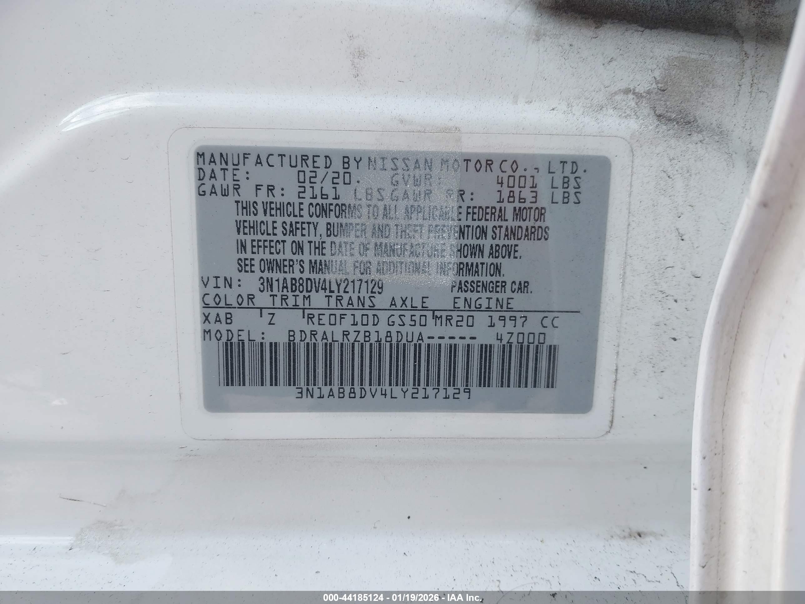 NISSAN SENTRA image 9
