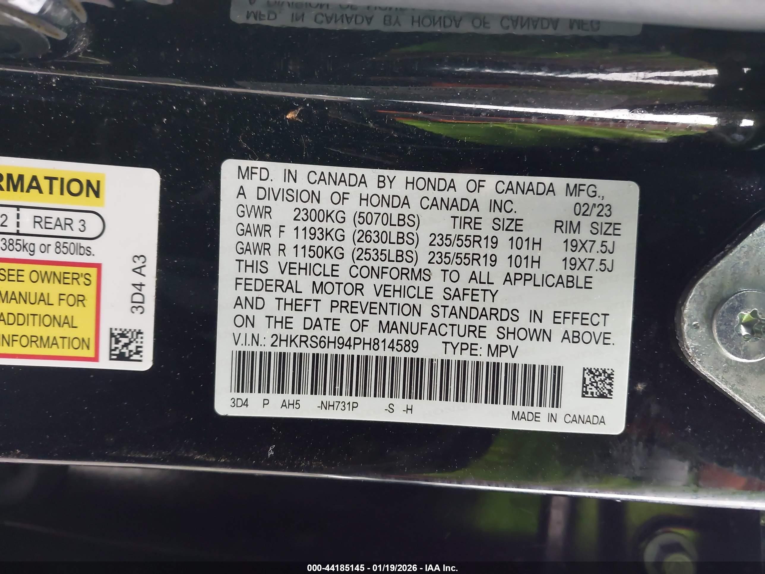HONDA CR-V image 9