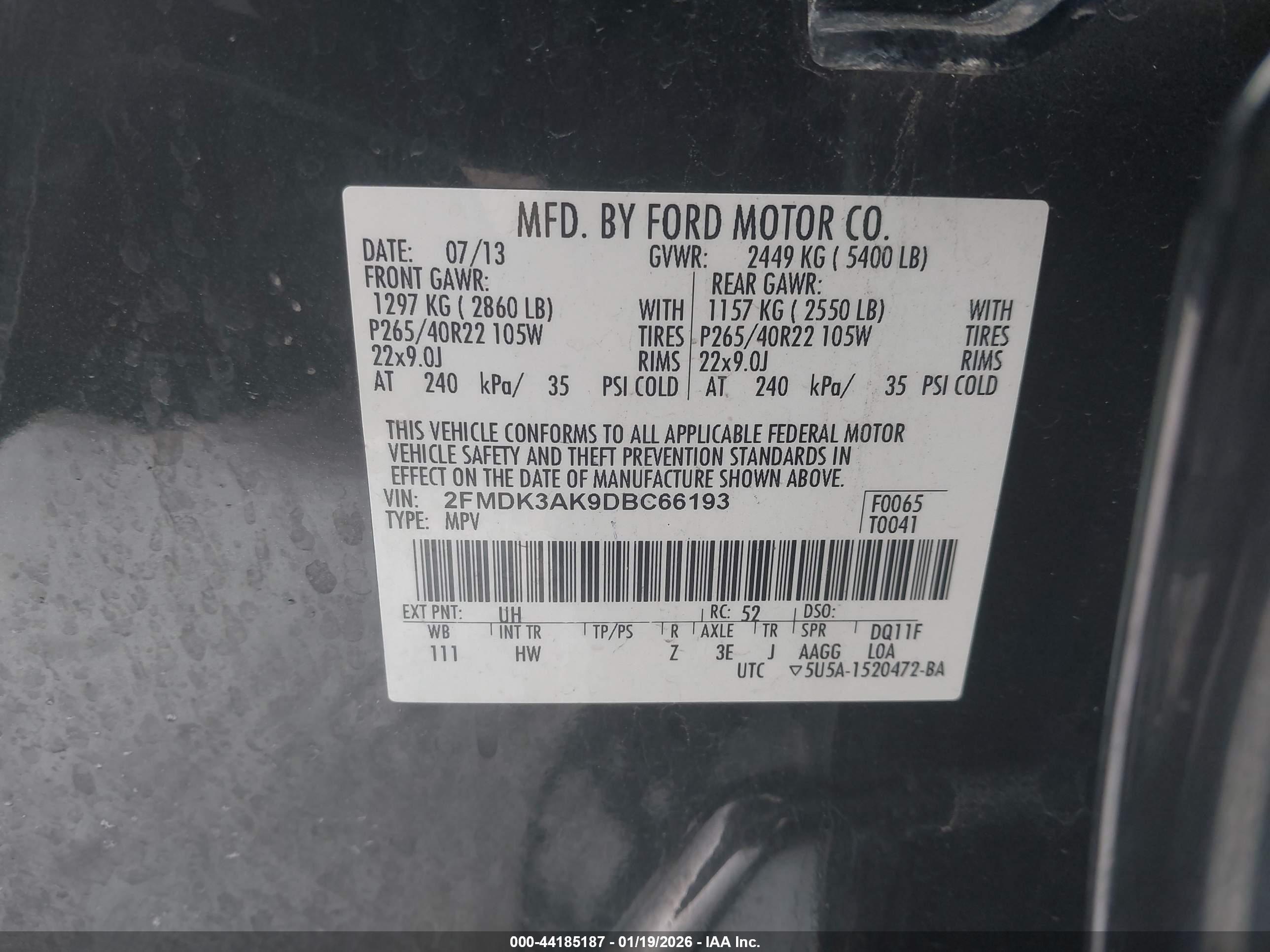 FORD EDGE image 9