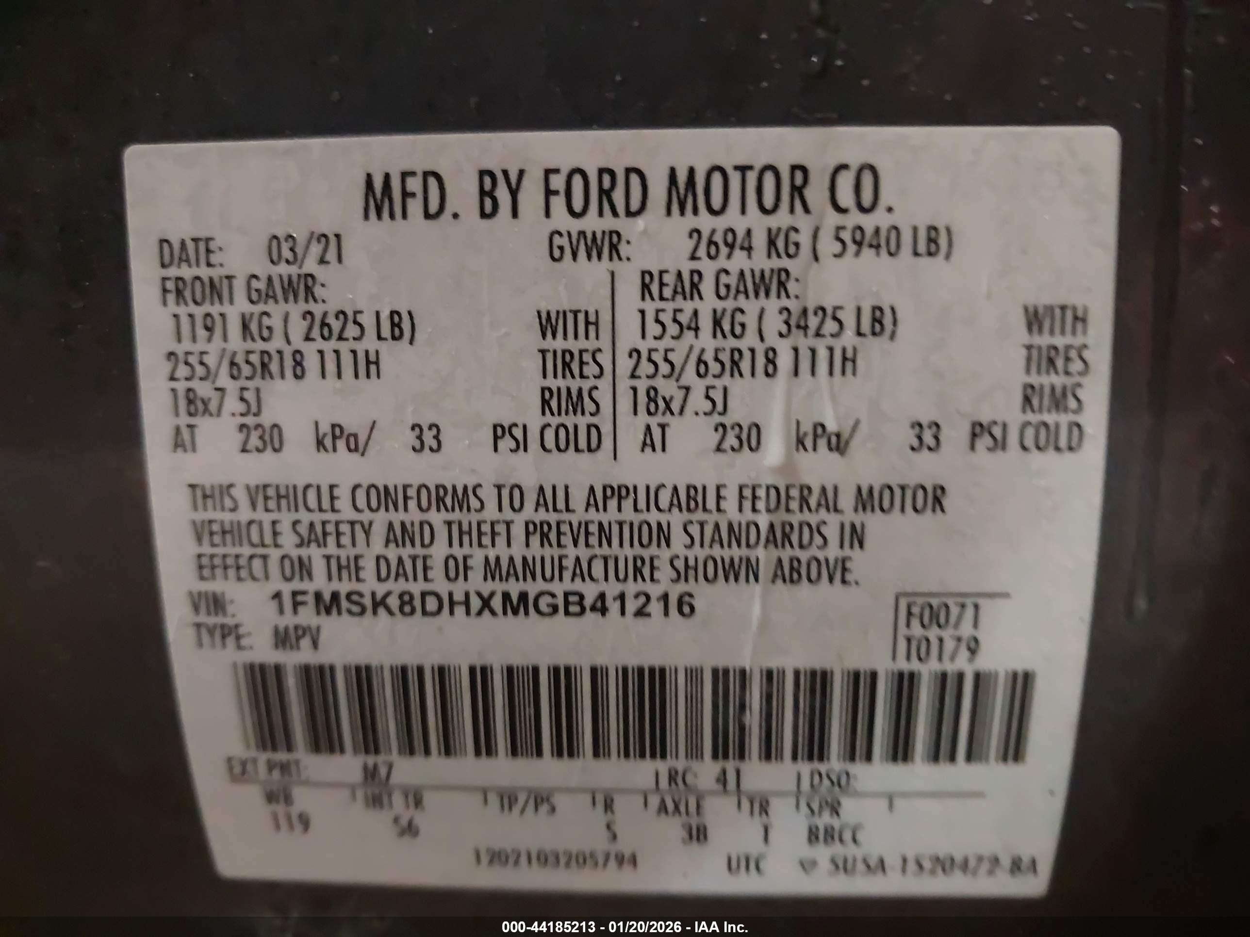 FORD EXPLORER image 9