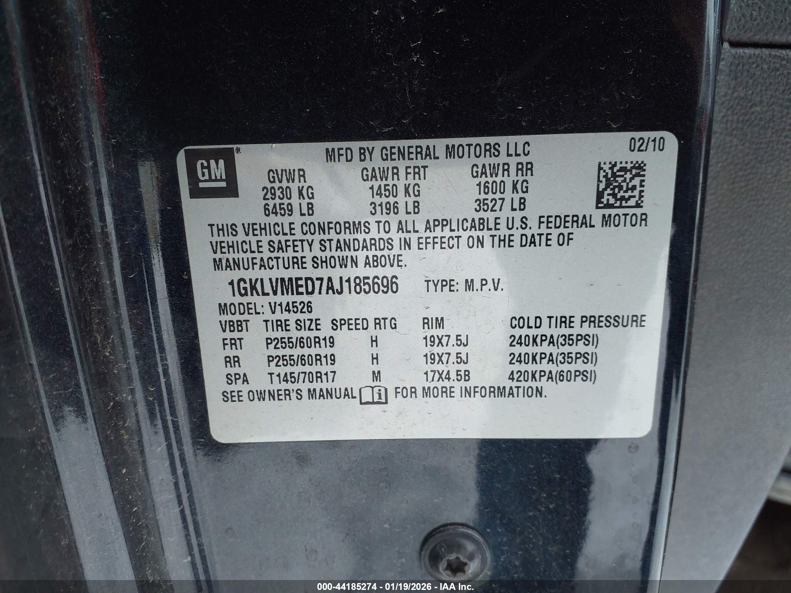 GMC ACADIA image 9