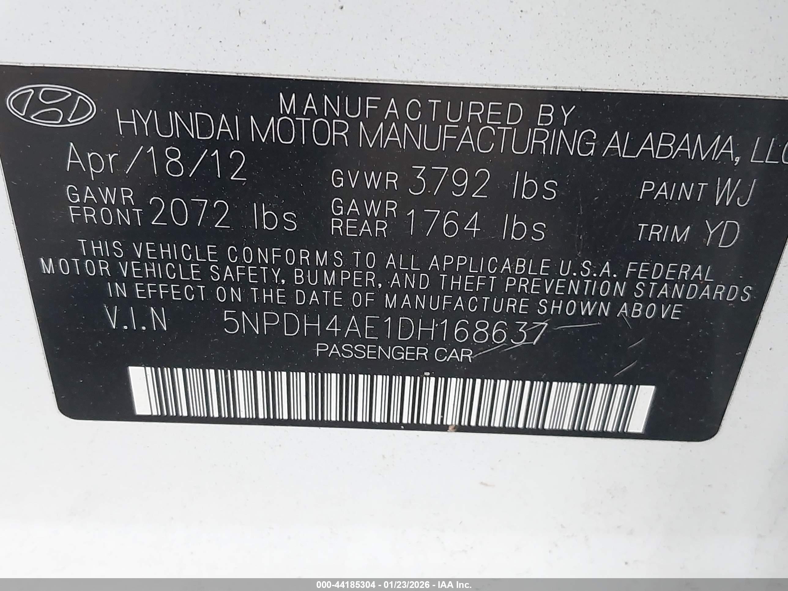 HYUNDAI ELANTRA image 9