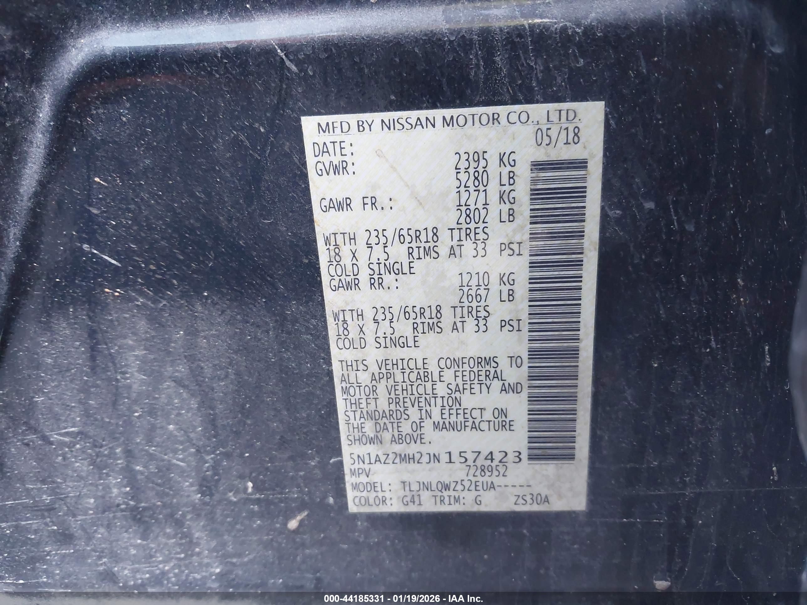 NISSAN MURANO image 9