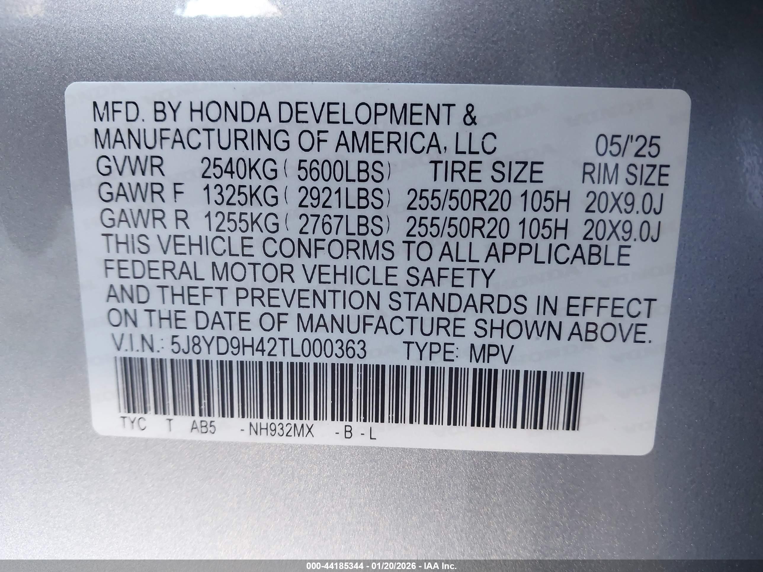 ACURA MDX image 9