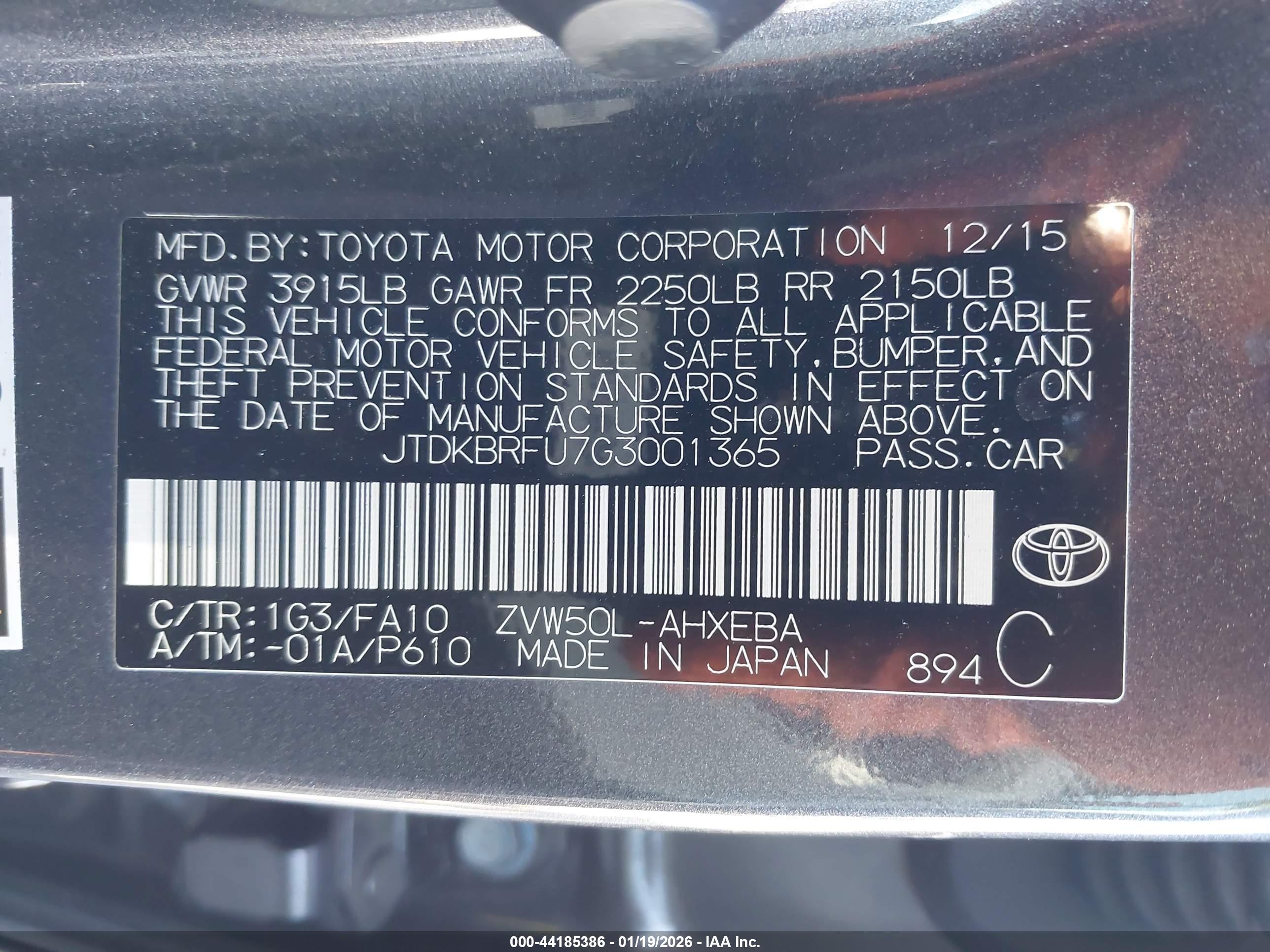 TOYOTA PRIUS image 9