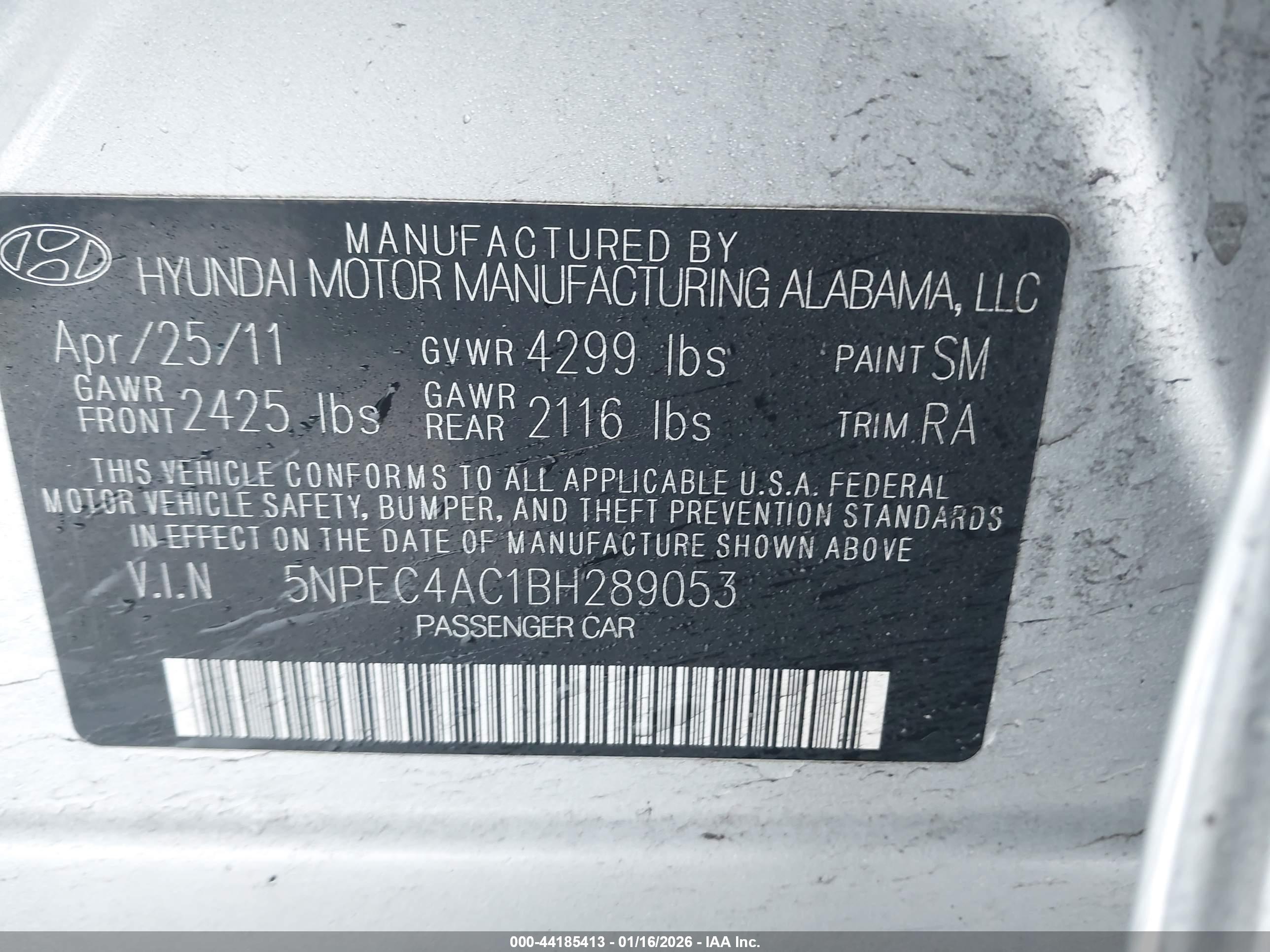 HYUNDAI SONATA image 9