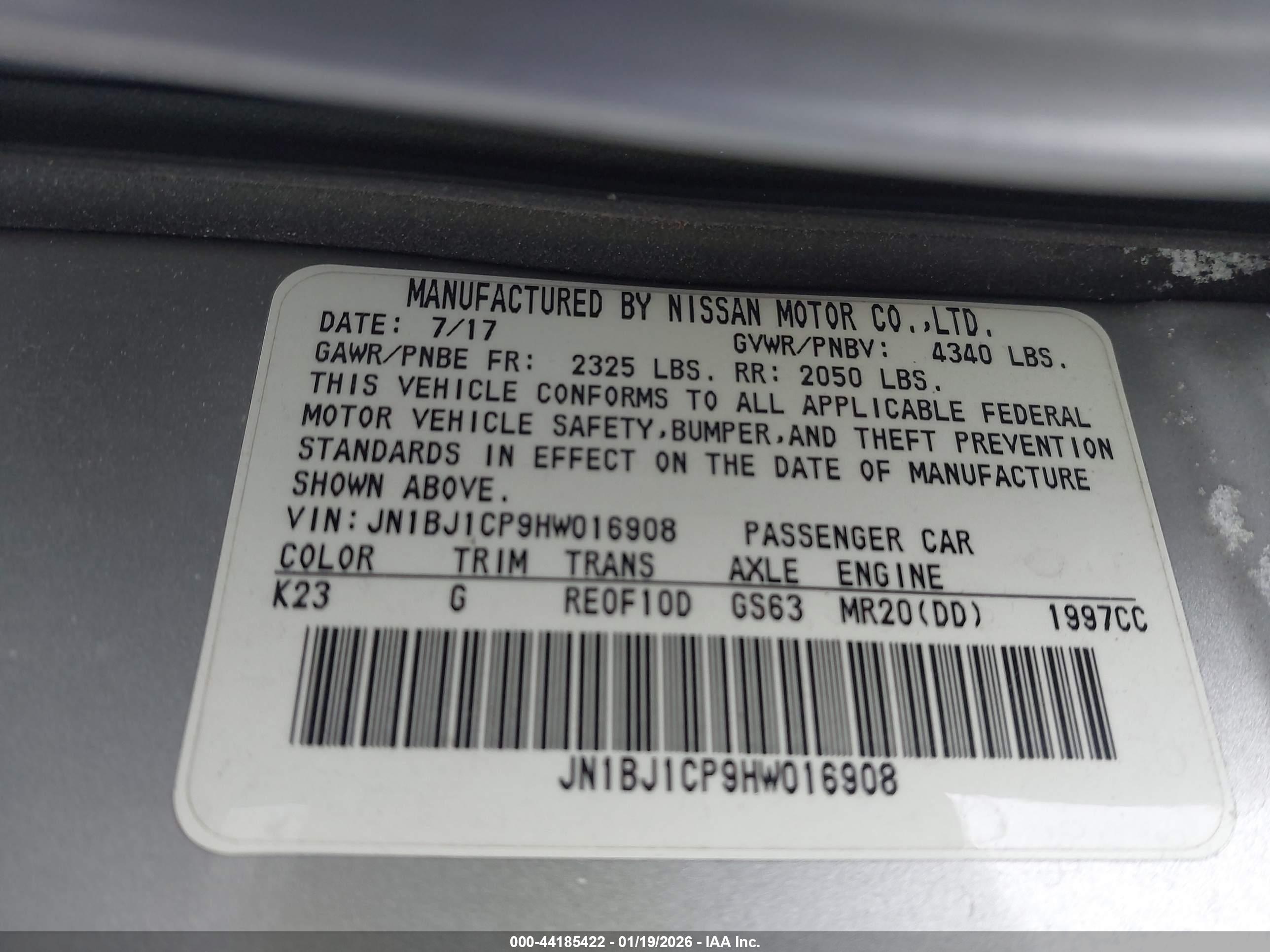 NISSAN ROGUE image 9