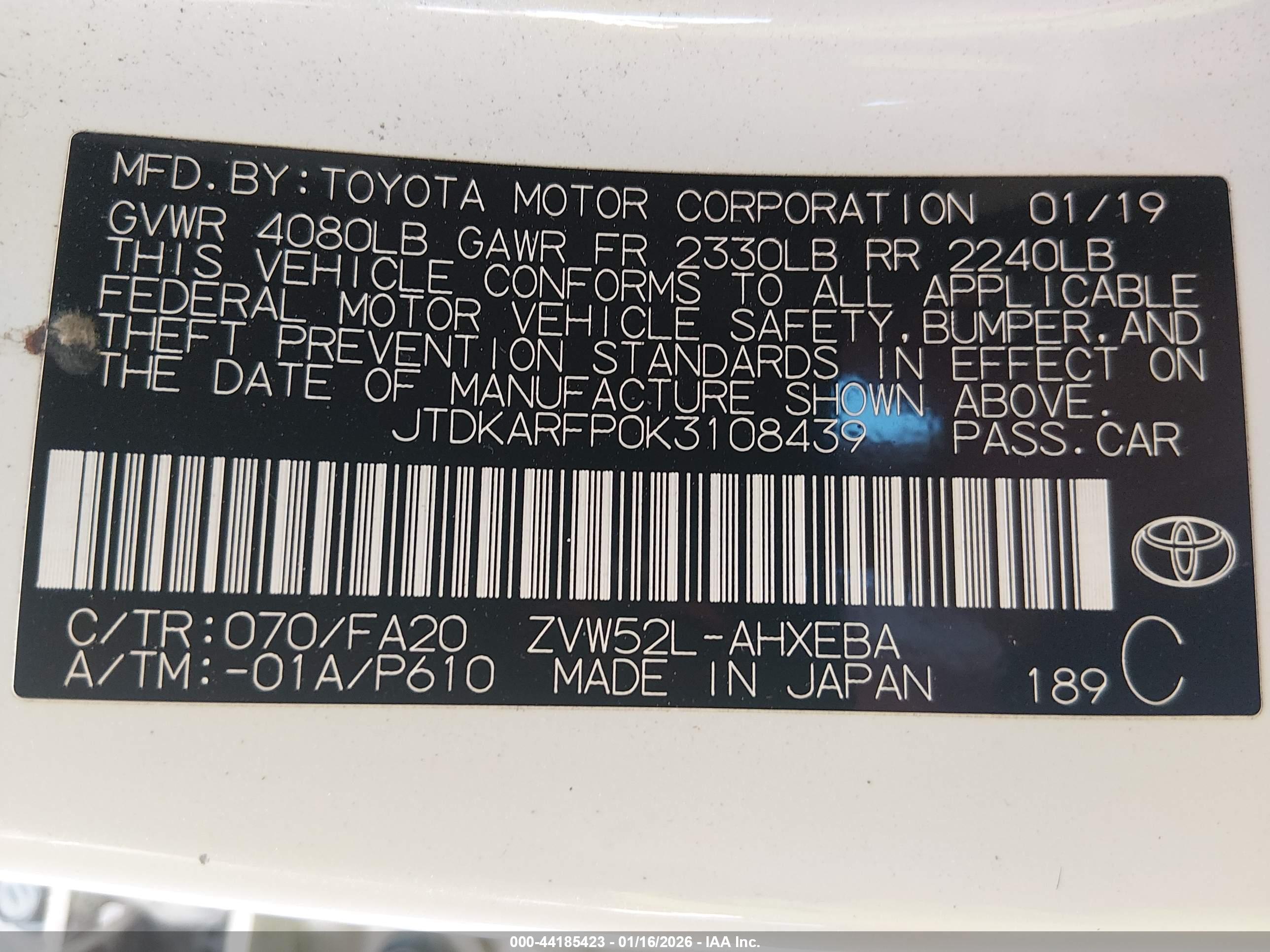 TOYOTA PRIUS image 9