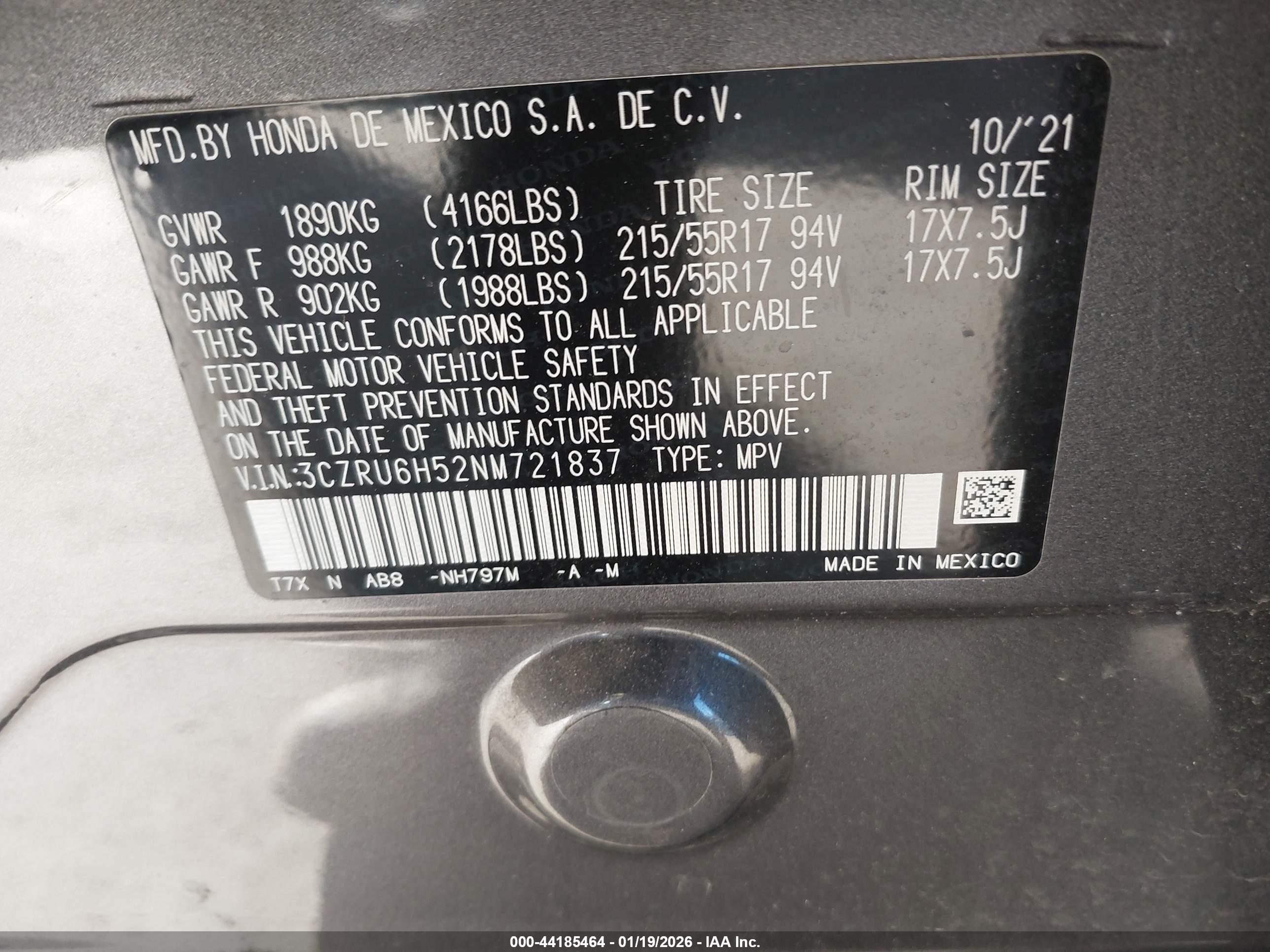HONDA HR-V image 9