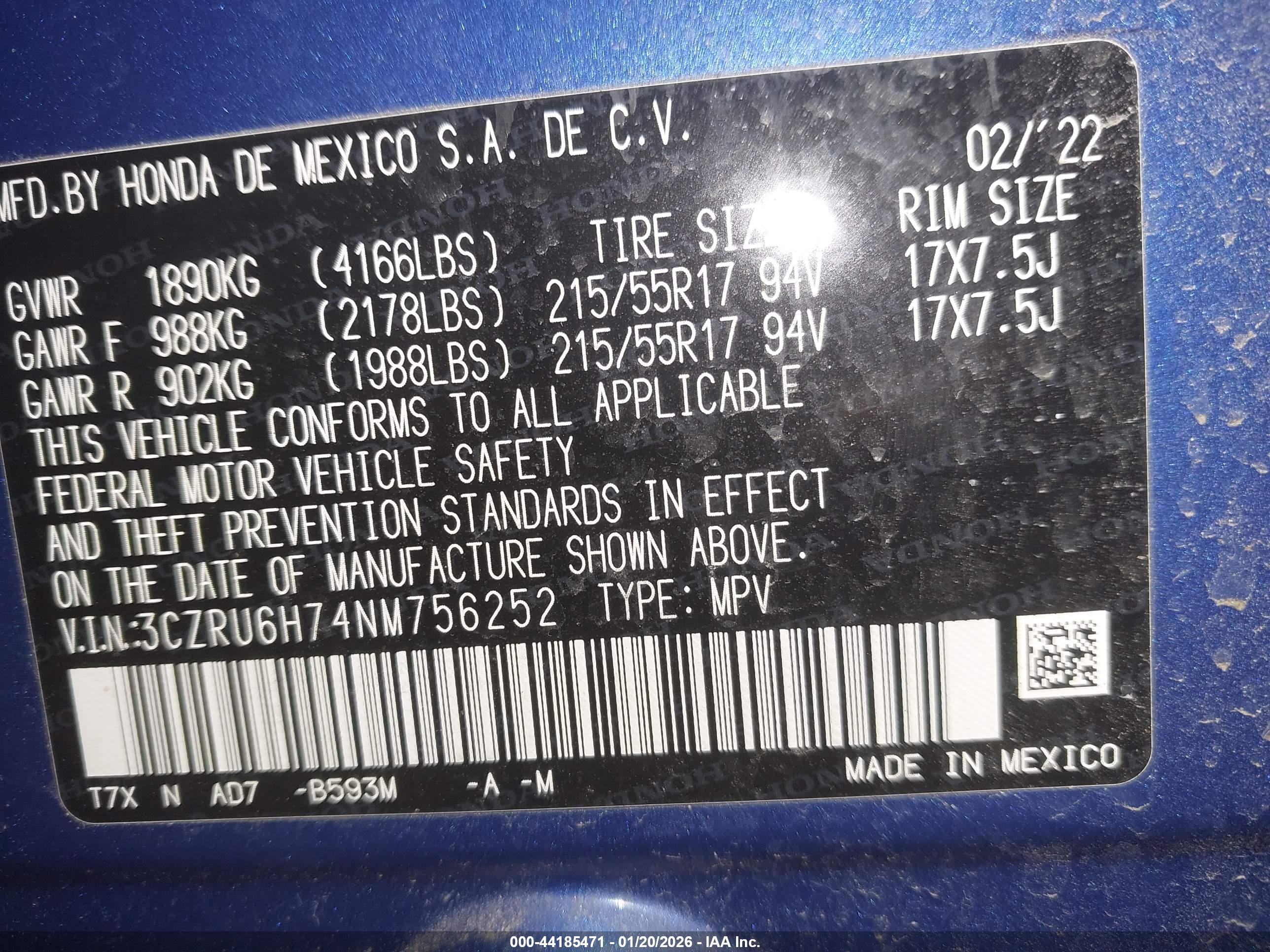 HONDA HR-V image 9