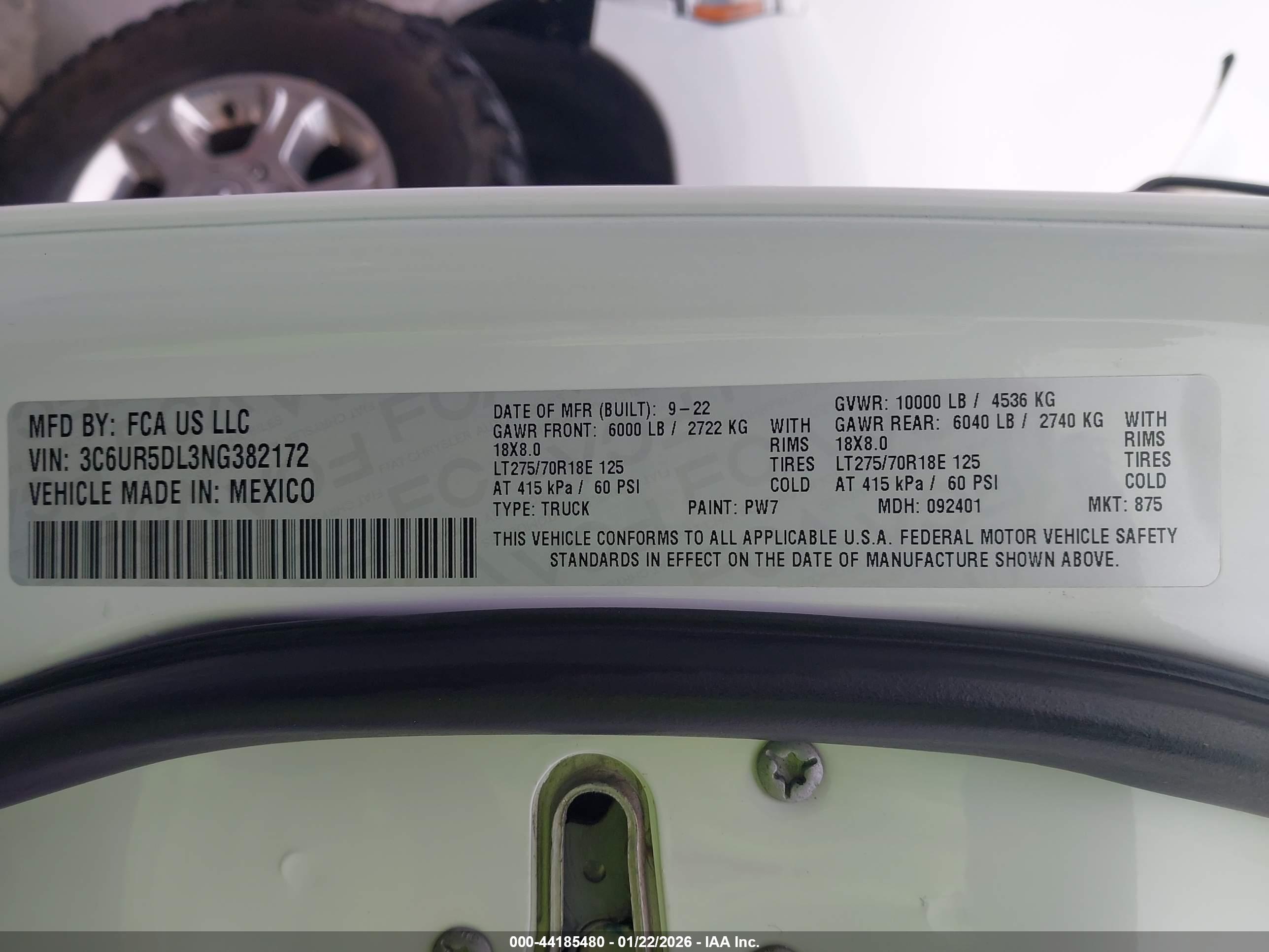 RAM 2500 image 9
