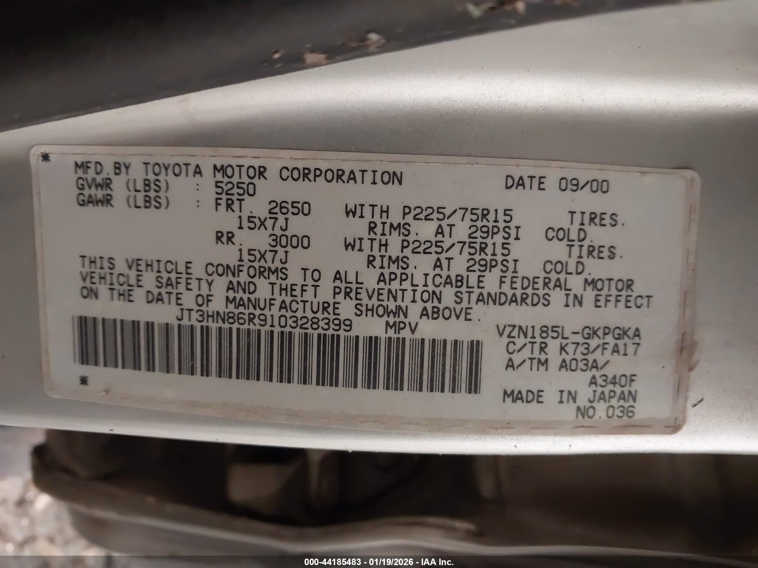 TOYOTA 4RUNNER image 9