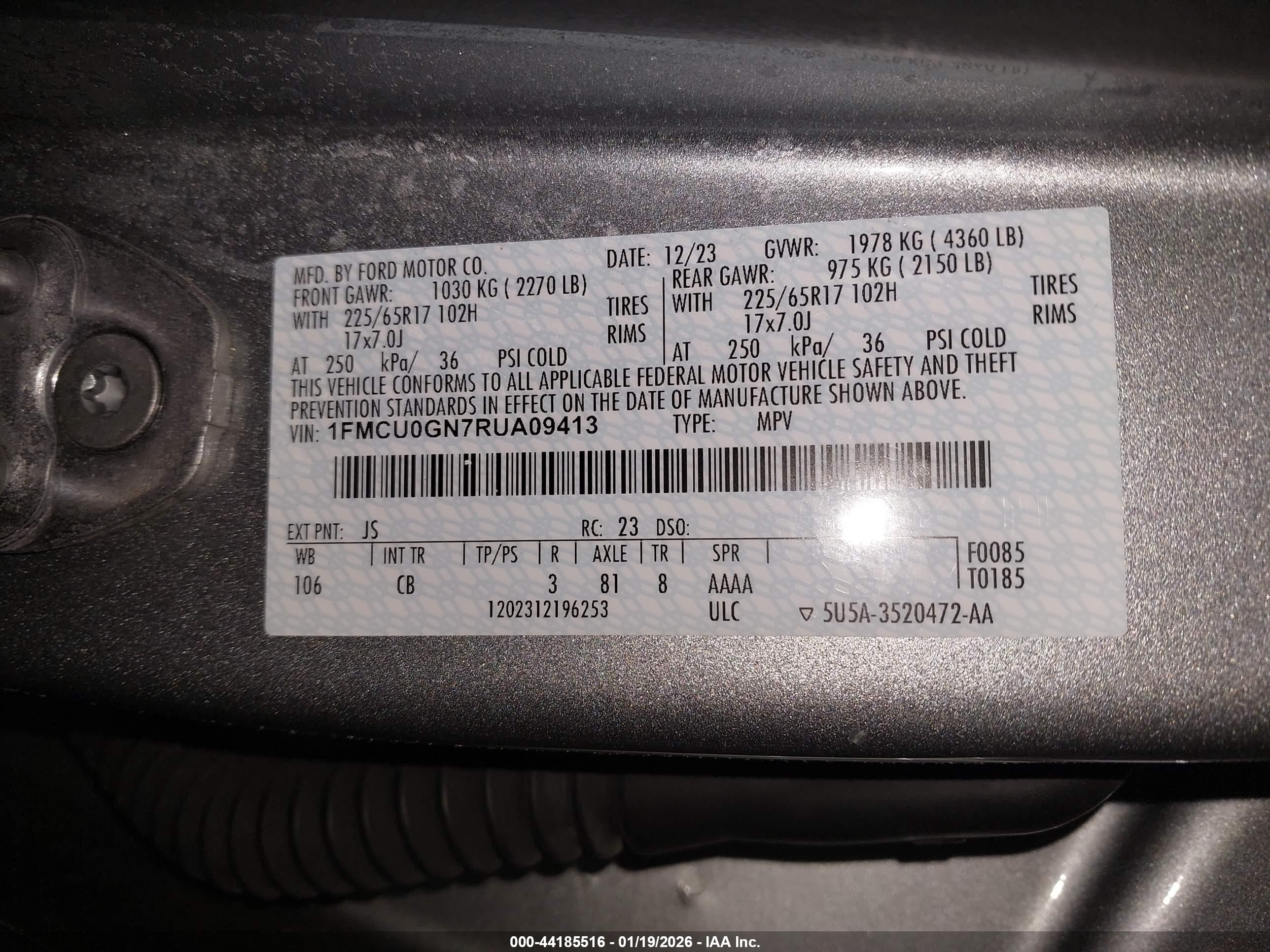FORD ESCAPE image 9