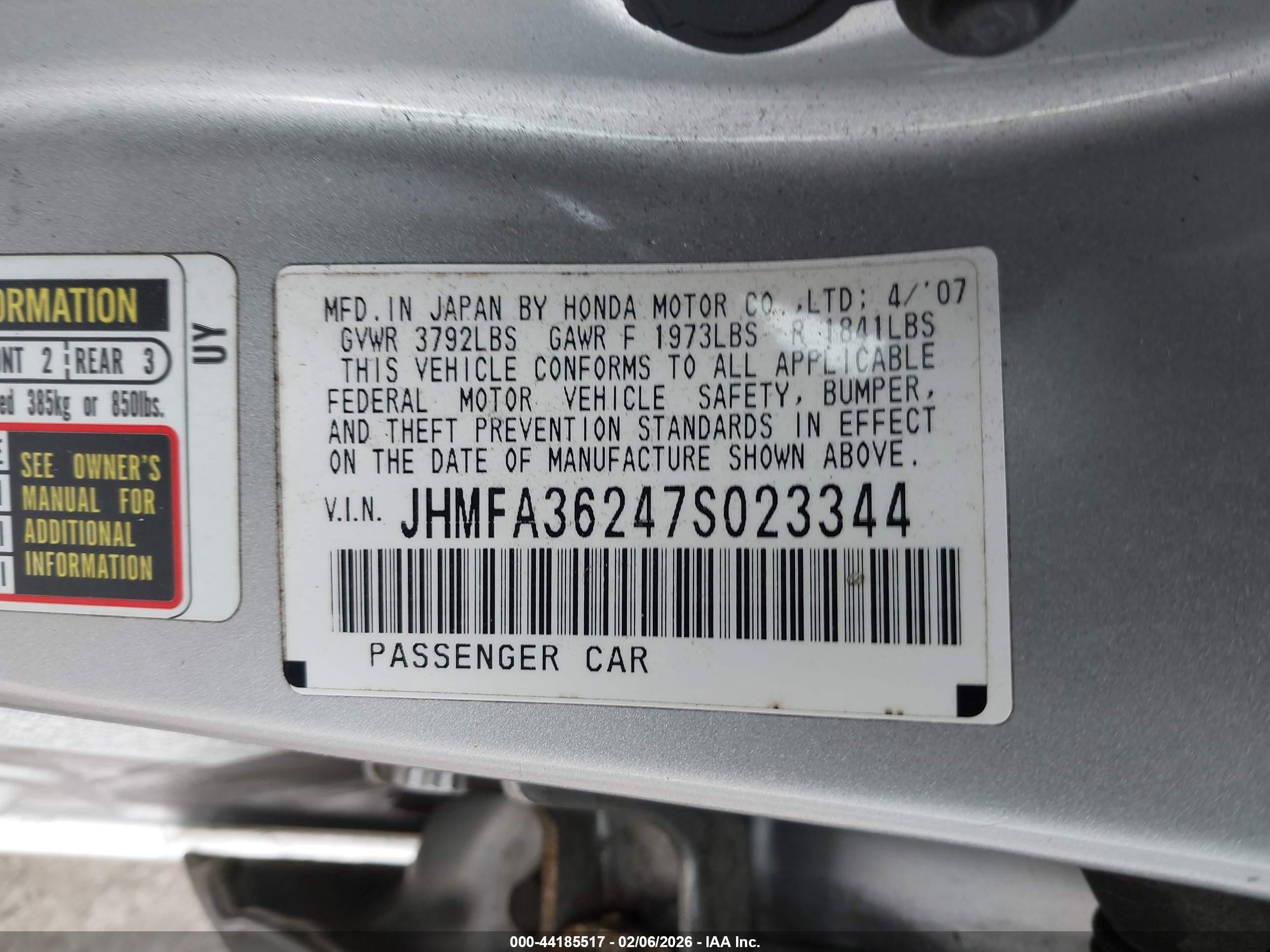 HONDA CIVIC image 9