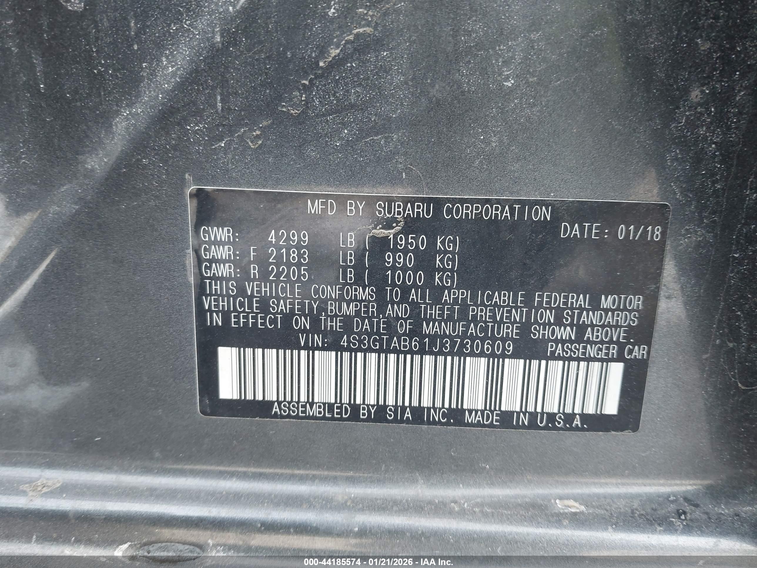SUBARU IMPREZA image 9
