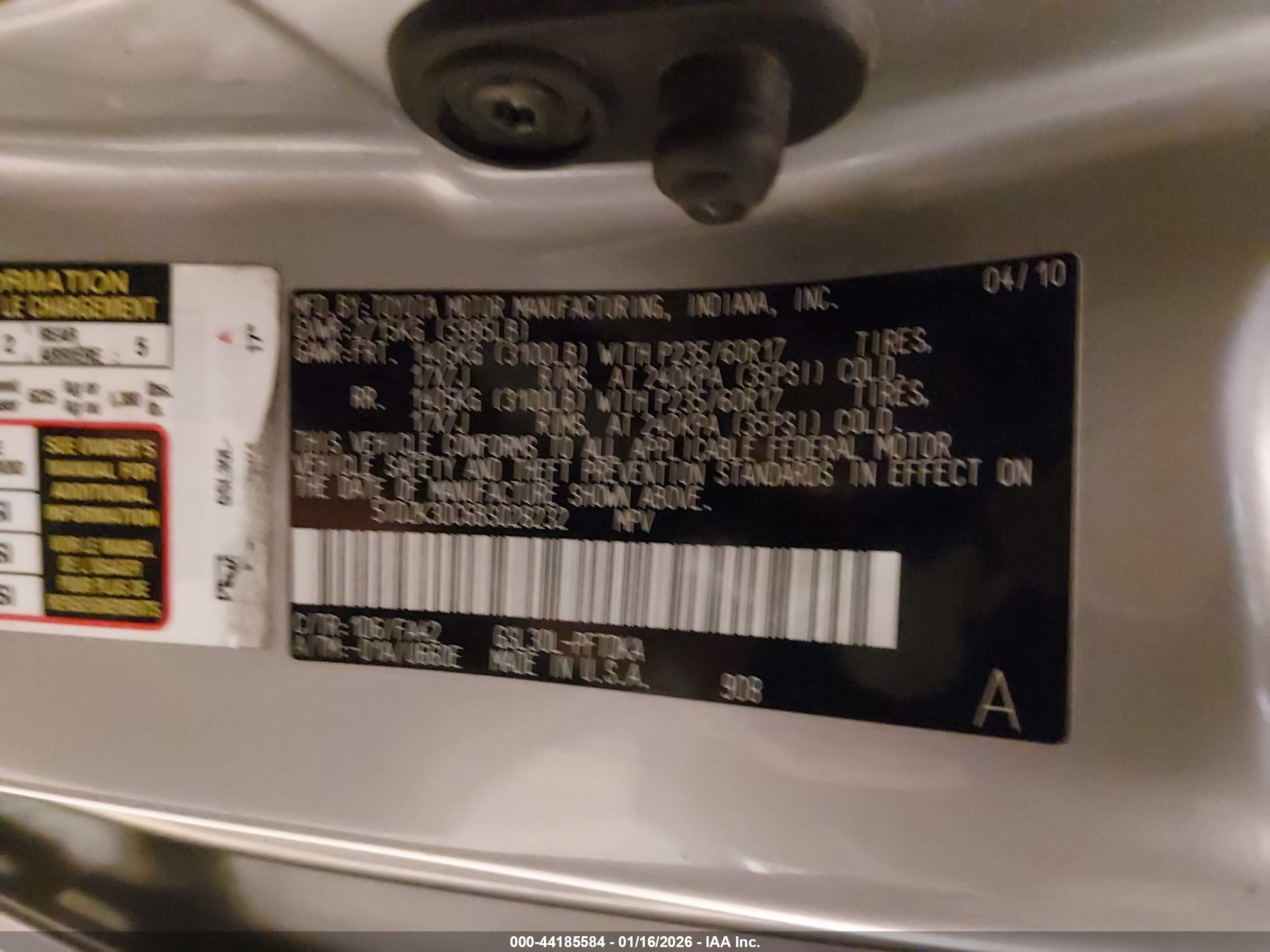 TOYOTA SIENNA image 9