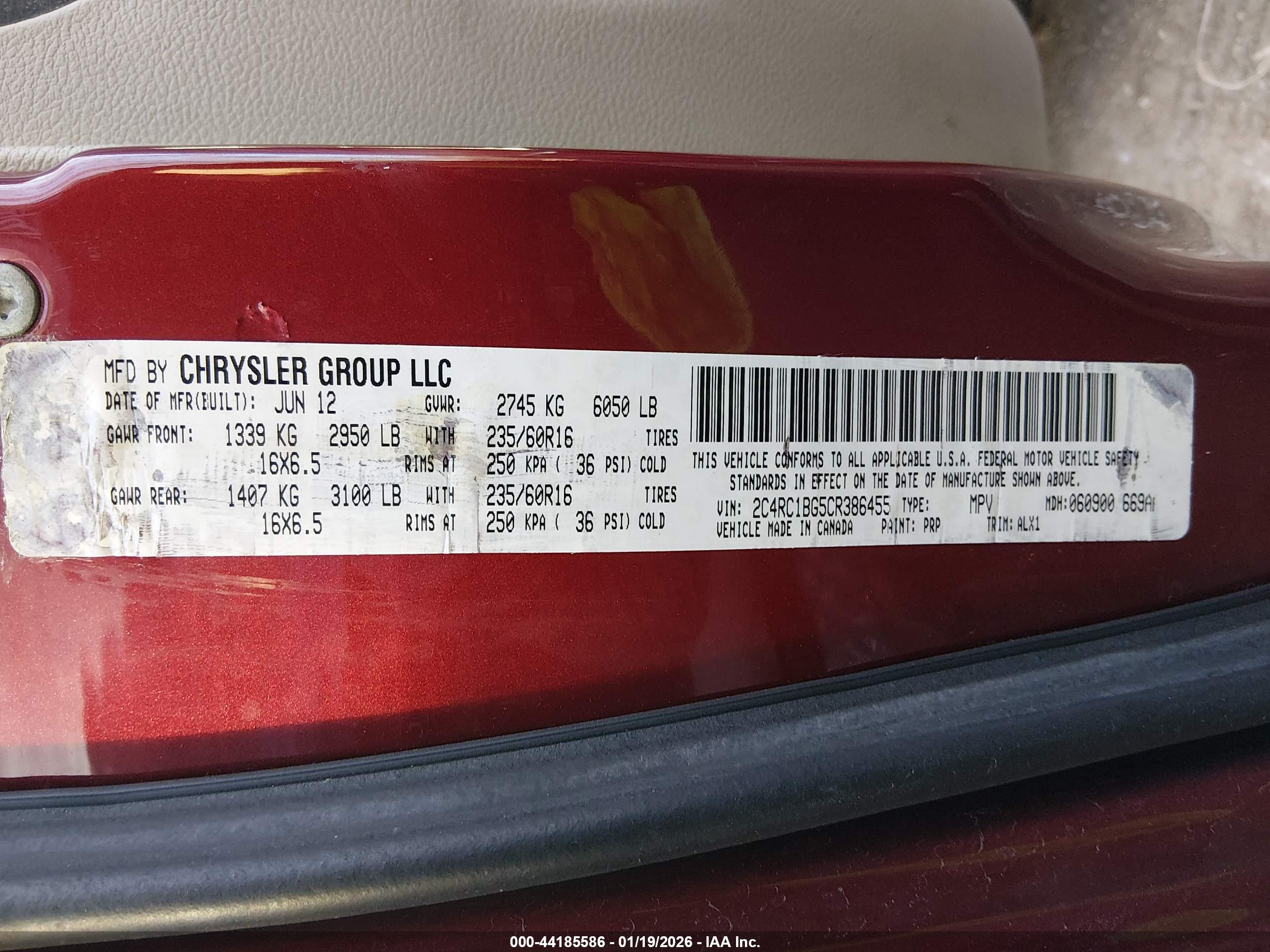 CHRYSLER TOWN image 9